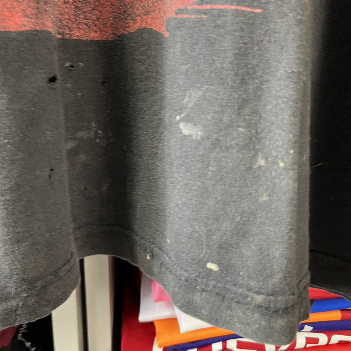 Band Tees VINTAGE 90’s THRASHED RAMMSTEIN FADED TOUR T SHIRT TEE Size US M / EU 48-50 / 2 - 12 Thumbnail