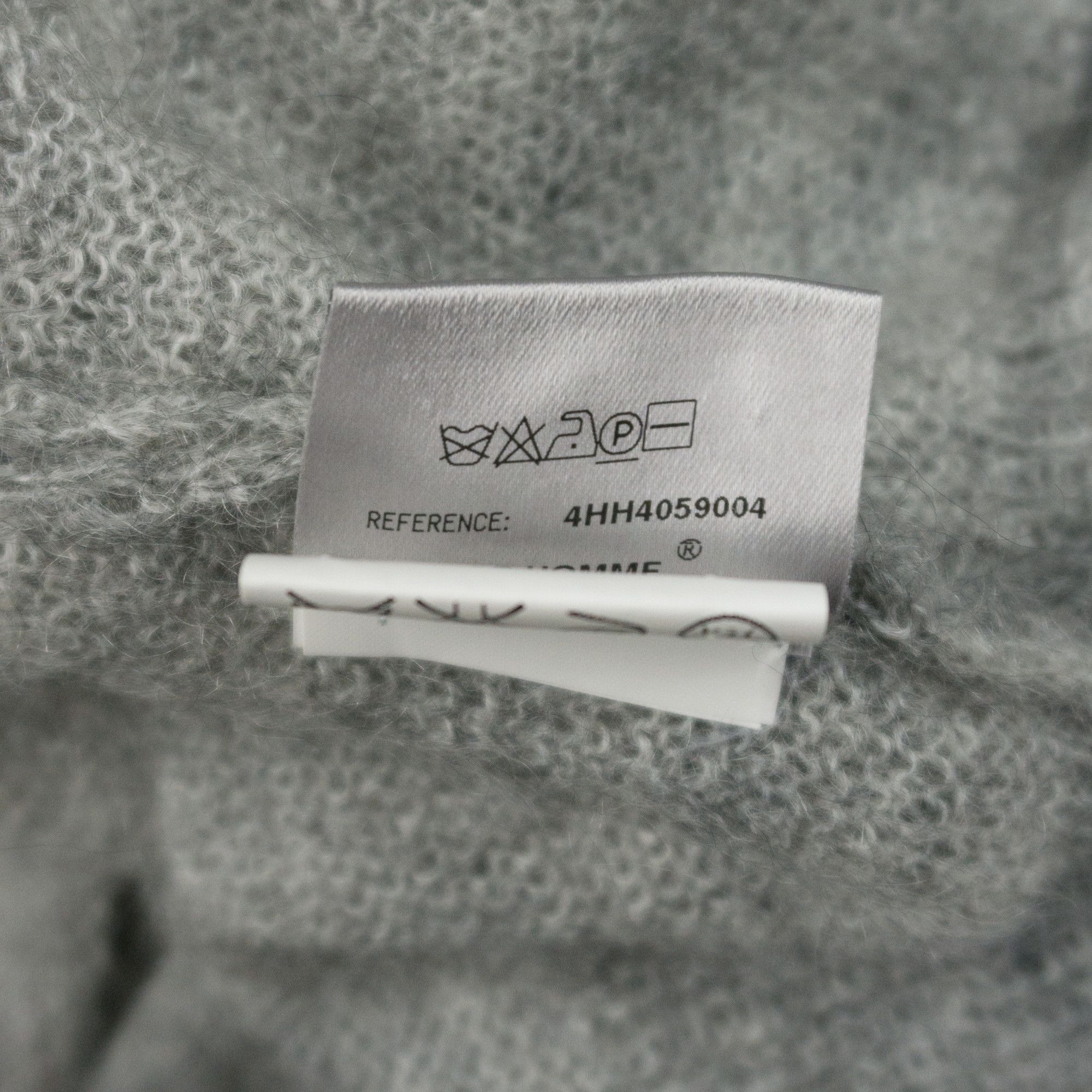Dior × Hedi Slimane Dior Homme AW04 "VOTC" Mohair Turtleneck Size US S / EU 44-46 / 1 - 4 Thumbnail