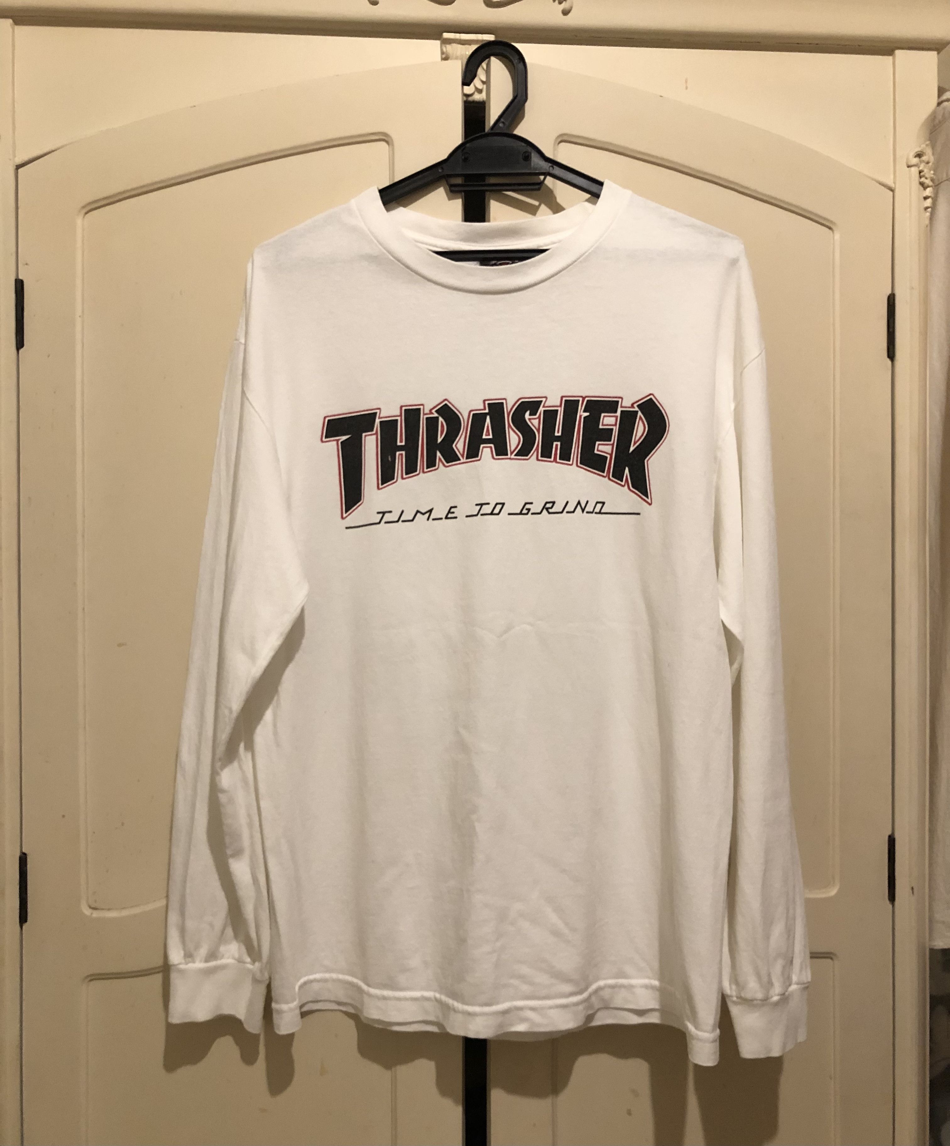 Independent Truck Co. VINTAGE THRASHER x INDEPENDENT L/S SHIRT Size US M / EU 48-50 / 2 - 2 Thumbnail