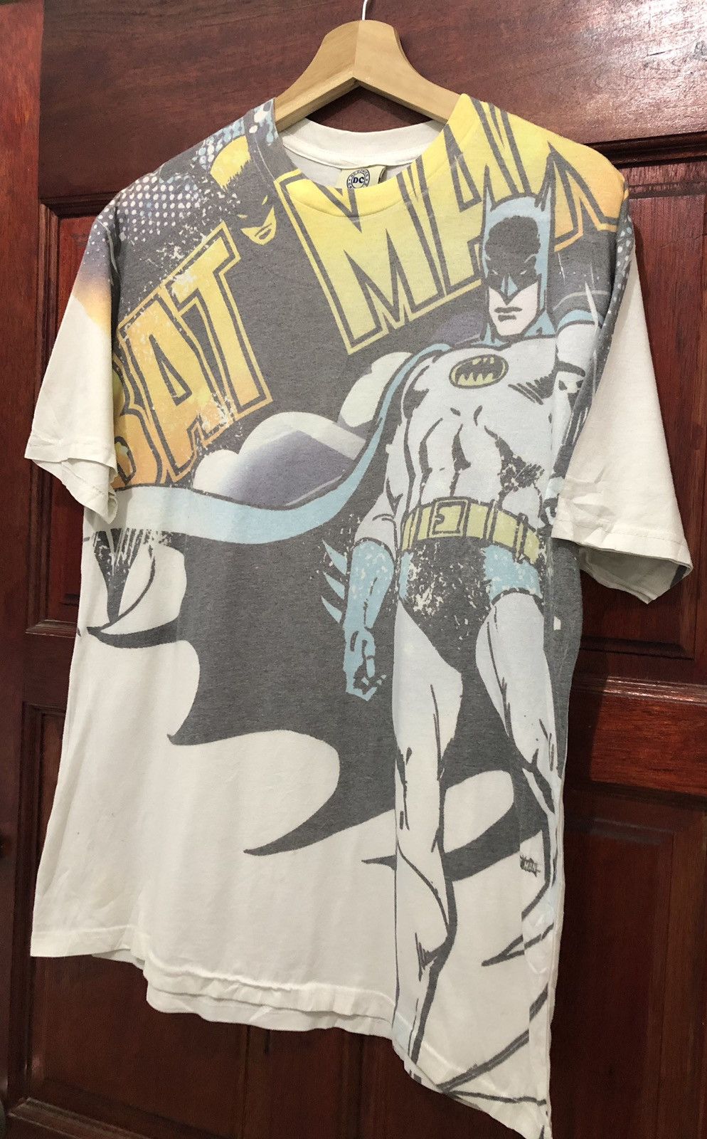 DC Comics Vintage Batman DC Comics Over Print Tshirt Size US L / EU 52-54 / 3 - 3 Thumbnail