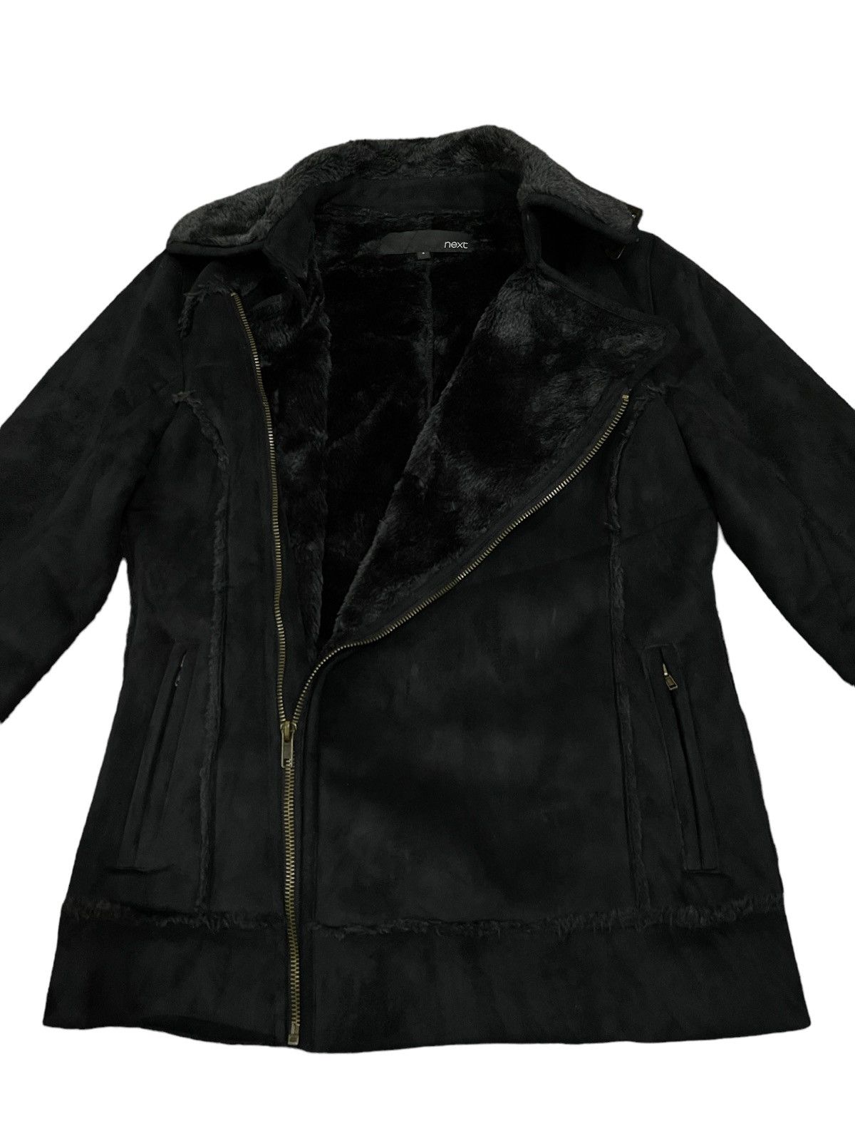 Issey Miyake Japanese Next Avant Garde Zipper Style Fur Lined Jacket Size M / US 6-8 / IT 42-44 - 6 Thumbnail