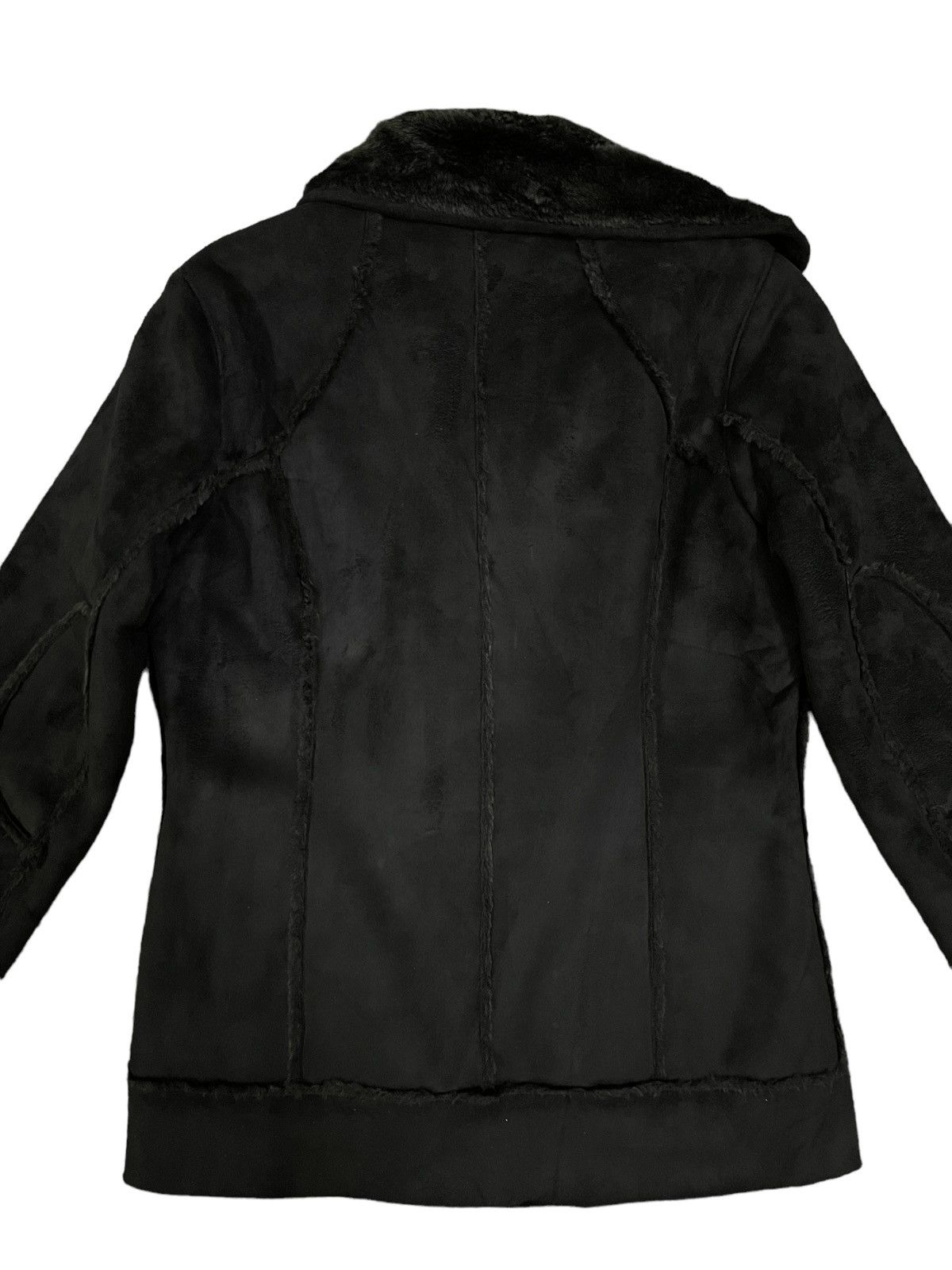 Issey Miyake Japanese Next Avant Garde Zipper Style Fur Lined Jacket Size M / US 6-8 / IT 42-44 - 11 Thumbnail