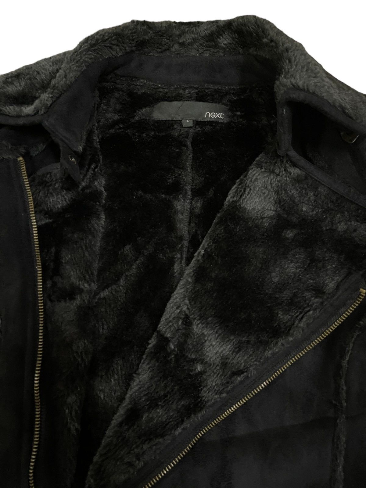 Issey Miyake Japanese Next Avant Garde Zipper Style Fur Lined Jacket Size M / US 6-8 / IT 42-44 - 7 Thumbnail
