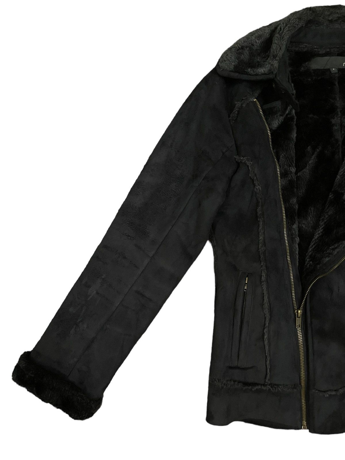 Issey Miyake Japanese Next Avant Garde Zipper Style Fur Lined Jacket Size M / US 6-8 / IT 42-44 - 9 Thumbnail