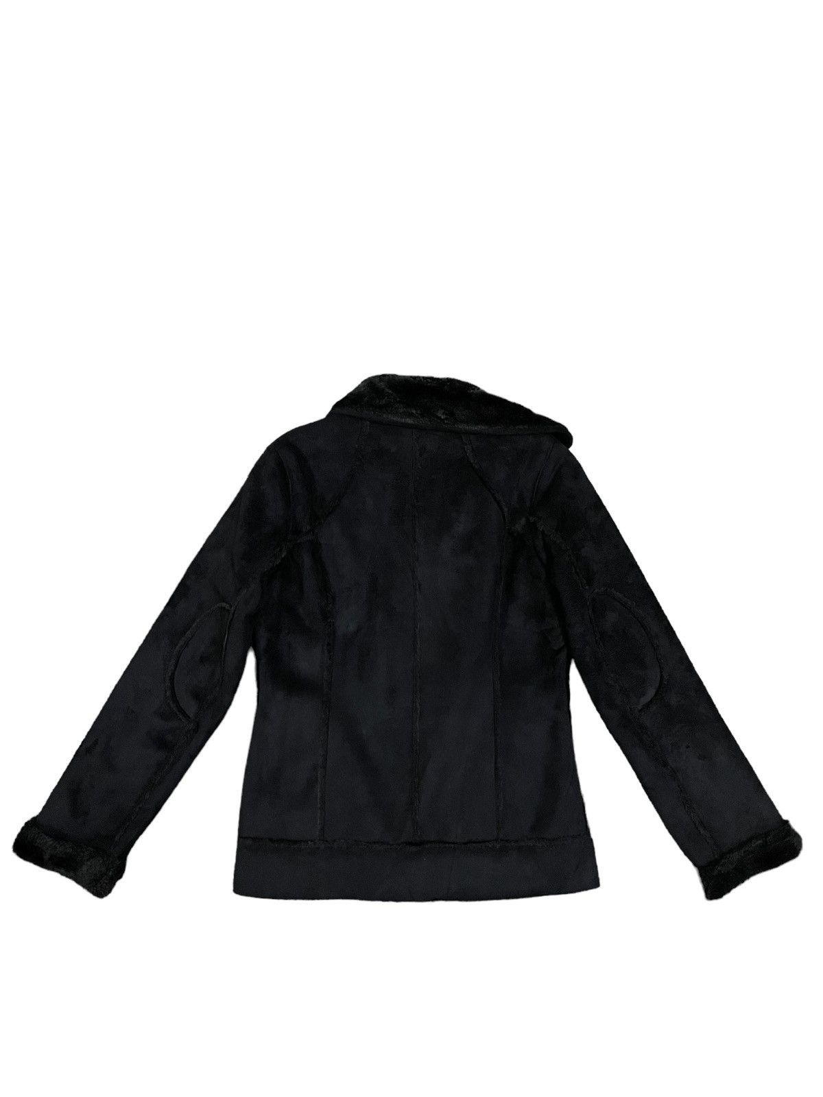 Issey Miyake Japanese Next Avant Garde Zipper Style Fur Lined Jacket Size M / US 6-8 / IT 42-44 - 5 Thumbnail