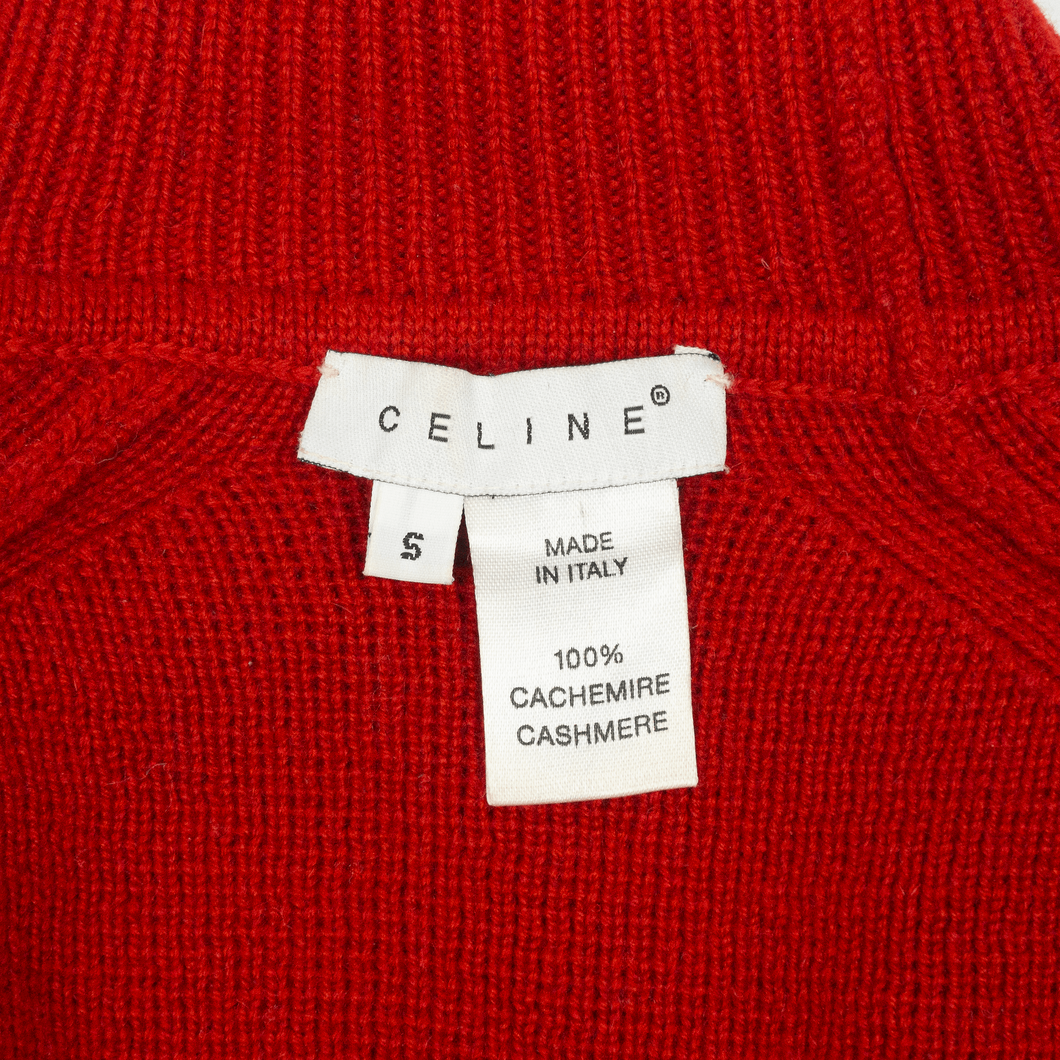 Celine Celine 100% Cashmere Turtleneck Size S / US 4 / IT 40 - 2 Thumbnail