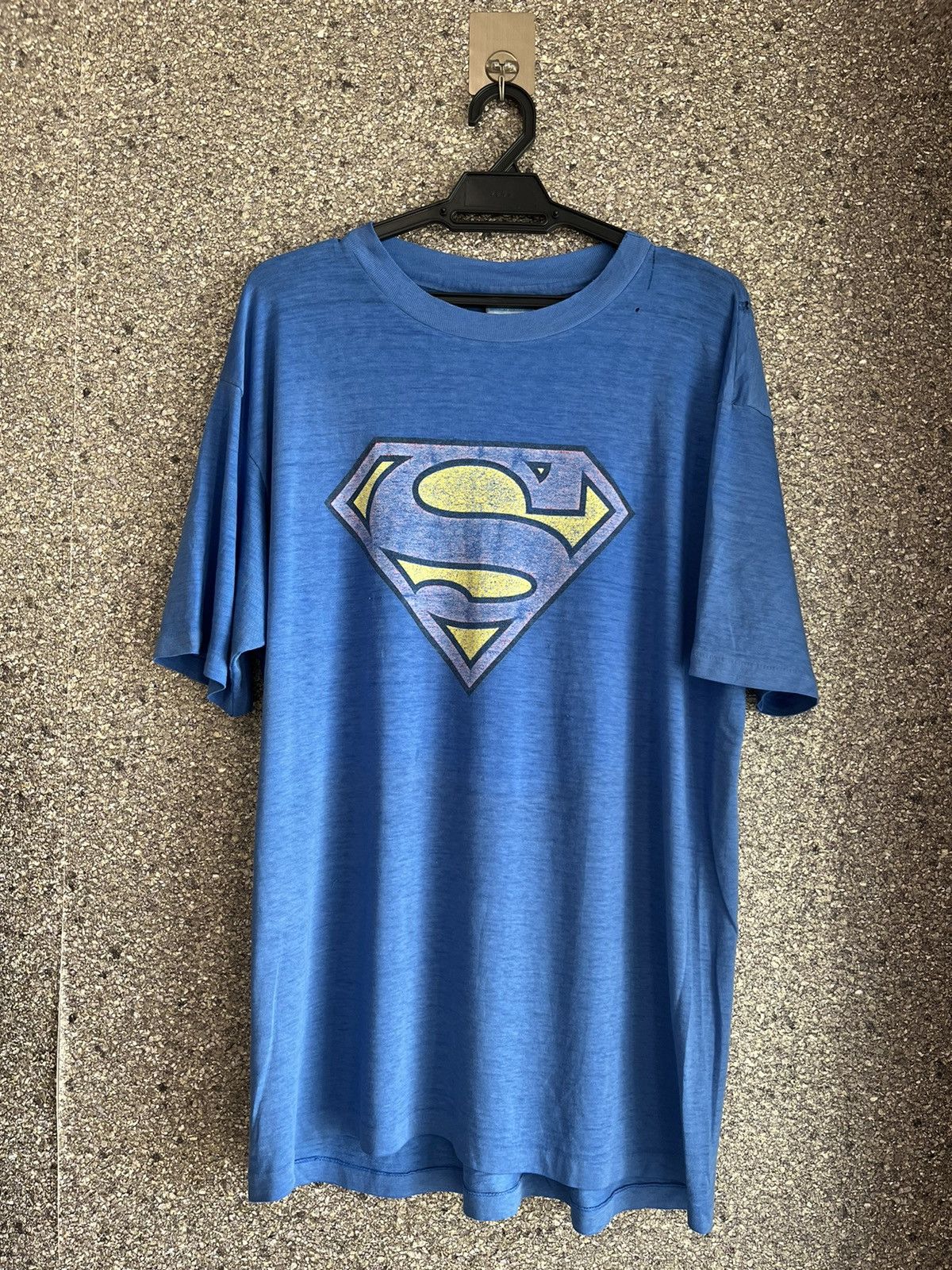 image of Made In USA x Vintage Superman Ft65 in Blue, Men's (Size XL)