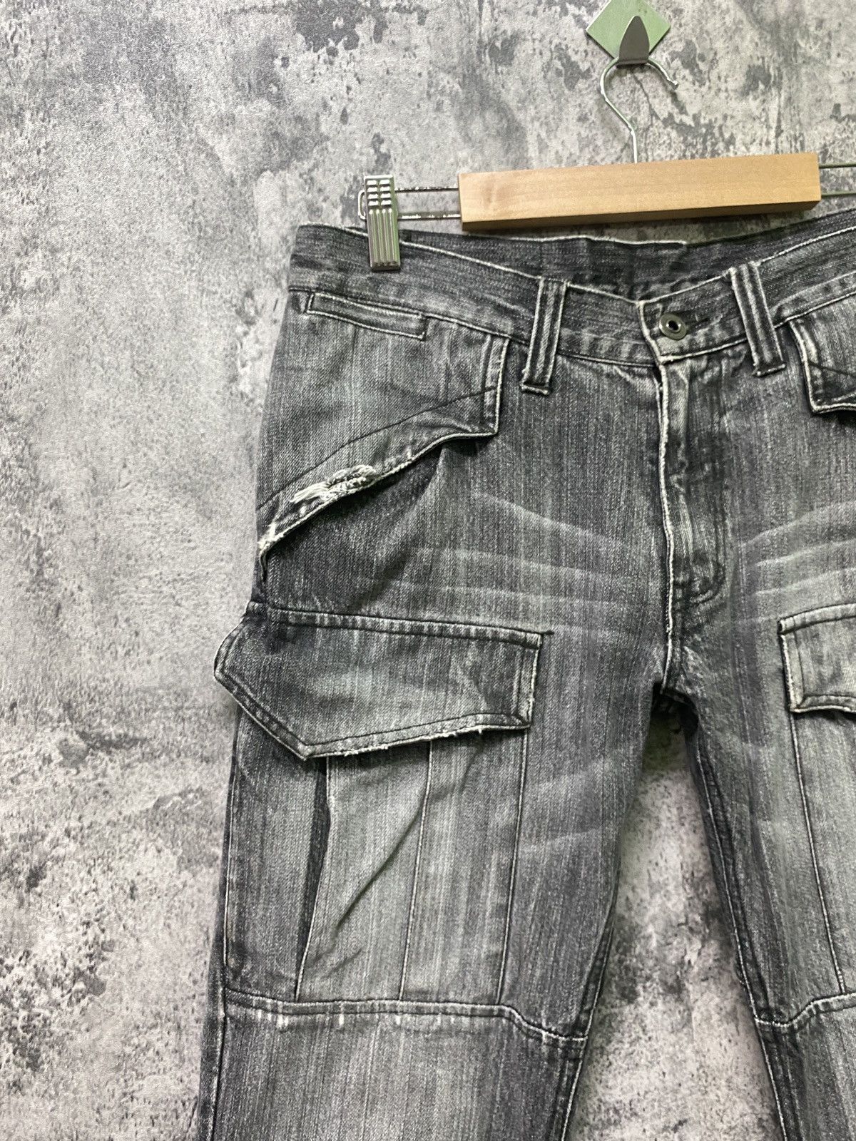 Japanese Brand 🇯🇵 RUPERT THE DIFFERENCE Tactical Cargo Multipocket Size US 30 / EU 46 - 5 Thumbnail