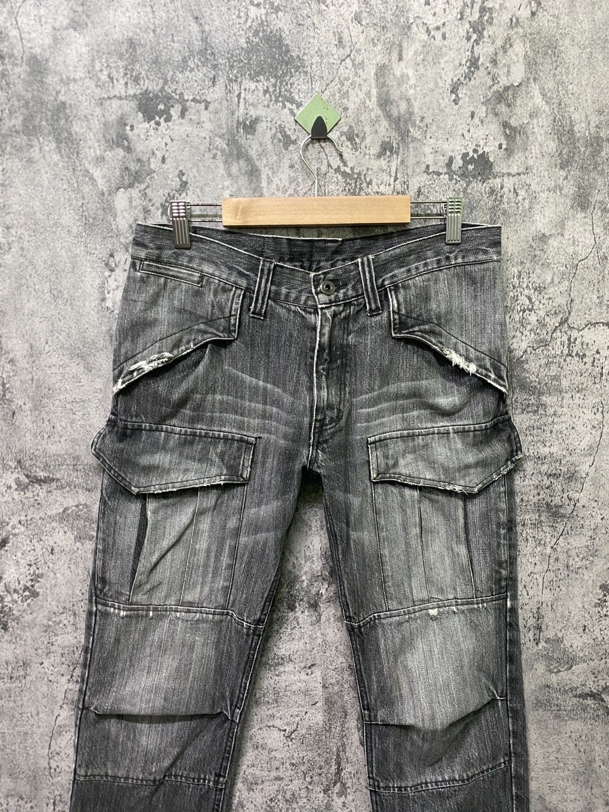 Japanese Brand 🇯🇵 RUPERT THE DIFFERENCE Tactical Cargo Multipocket Size US 30 / EU 46 - 3 Thumbnail