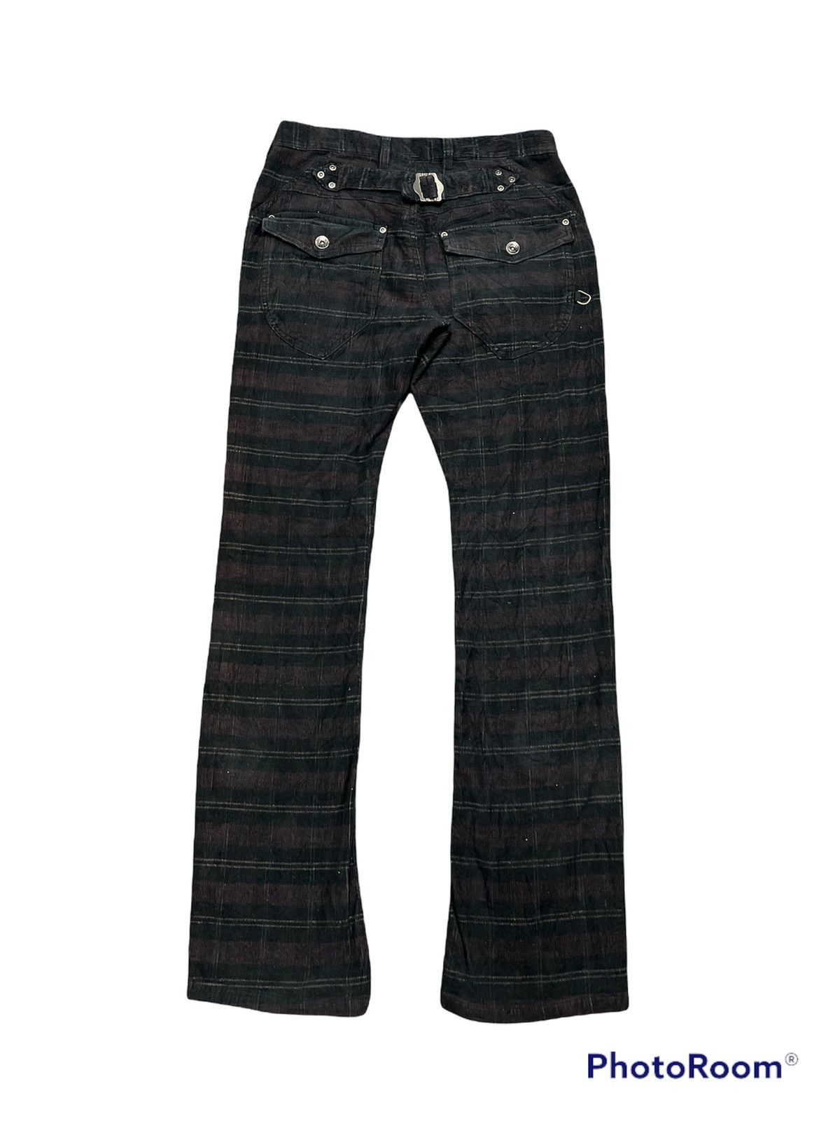 Japanese Brand × Seditionaries Checkered Corduroys Semantic Desing Pants Size US 29 - 6 Thumbnail