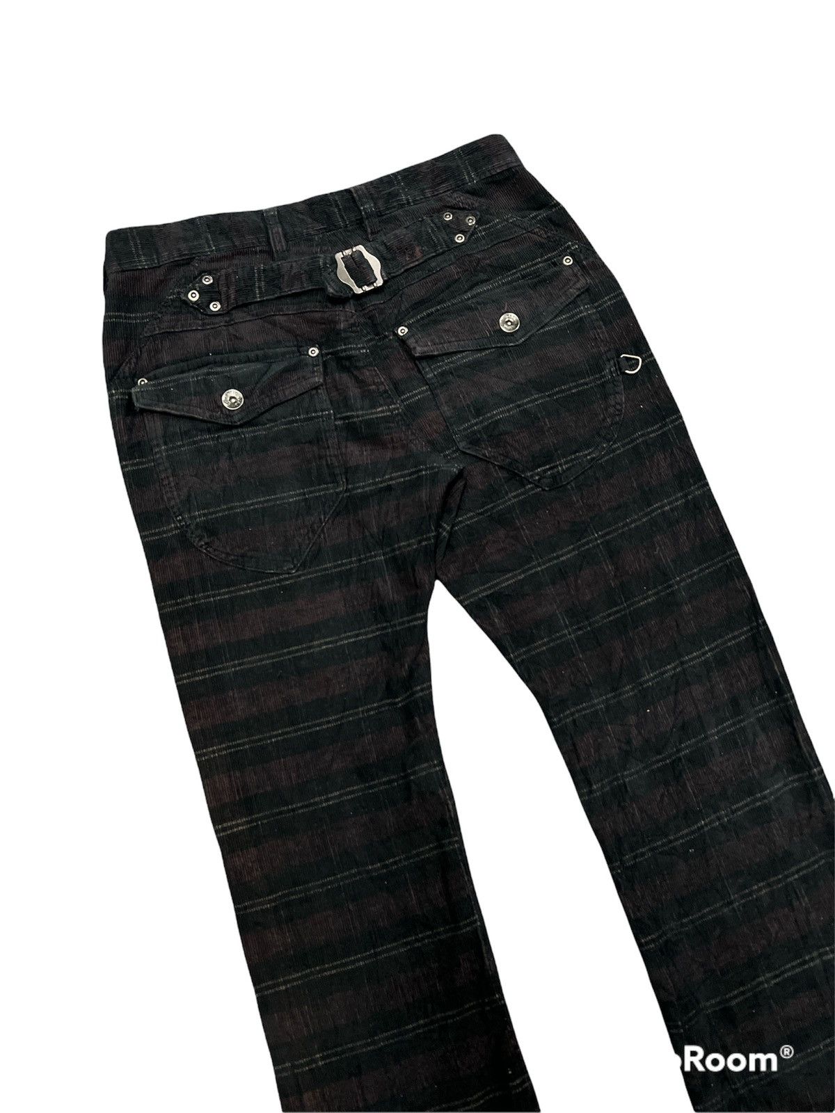 Japanese Brand × Seditionaries Checkered Corduroys Semantic Desing Pants Size US 29 - 7 Thumbnail