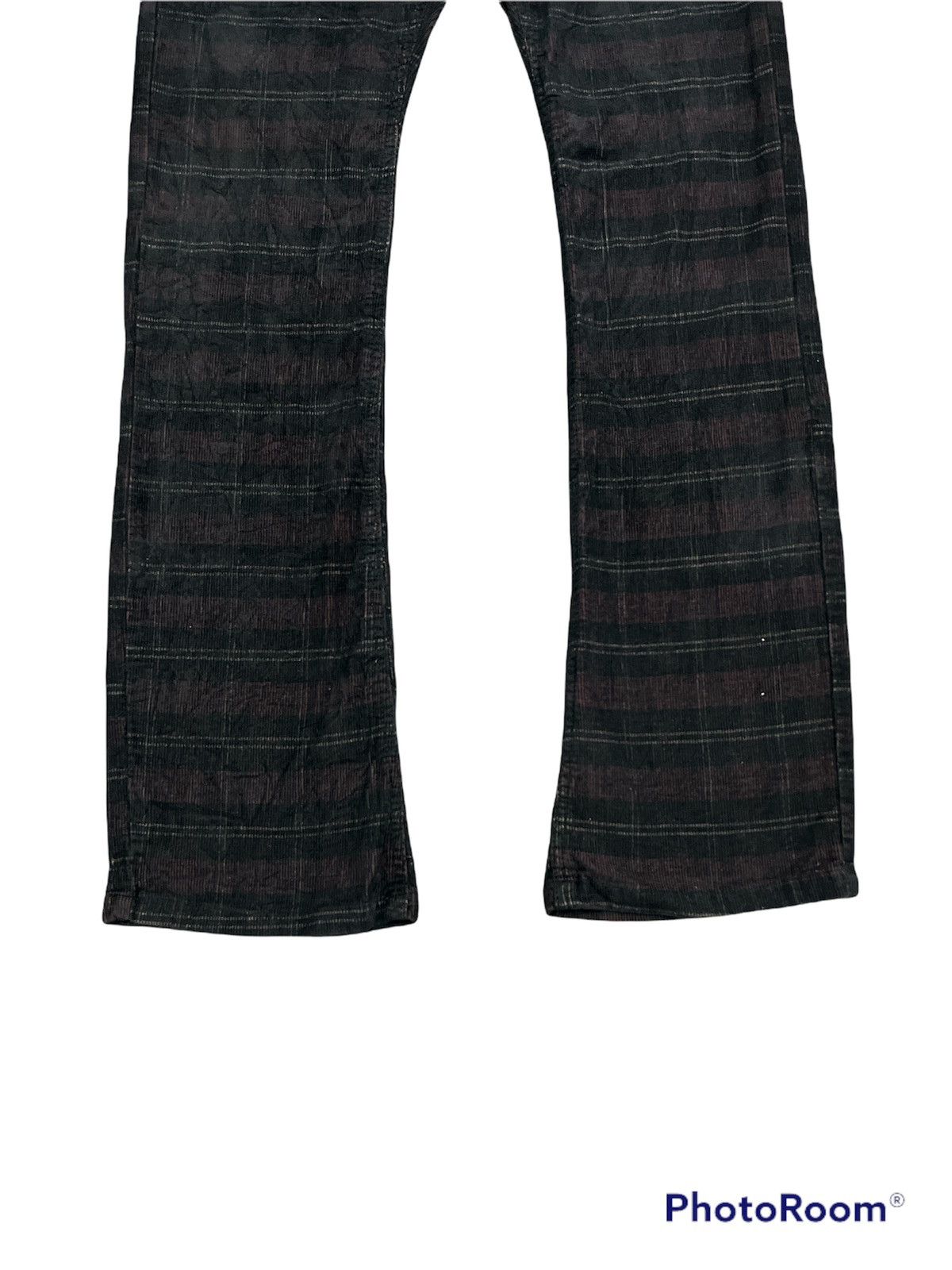 Japanese Brand × Seditionaries Checkered Corduroys Semantic Desing Pants Size US 29 - 3 Thumbnail