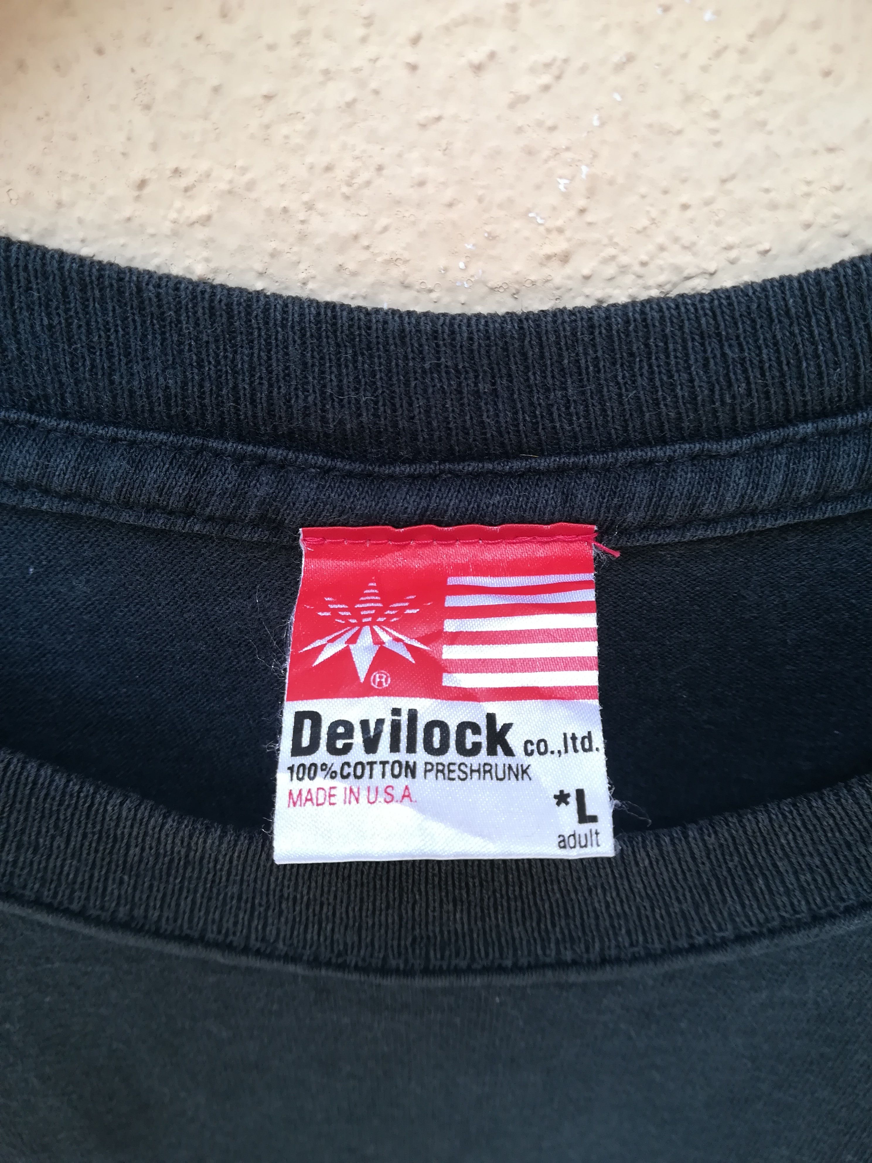 Devilock Devilock Big Spellout Tee Made in USA Size US M / EU 48-50 / 2 - 3 Thumbnail