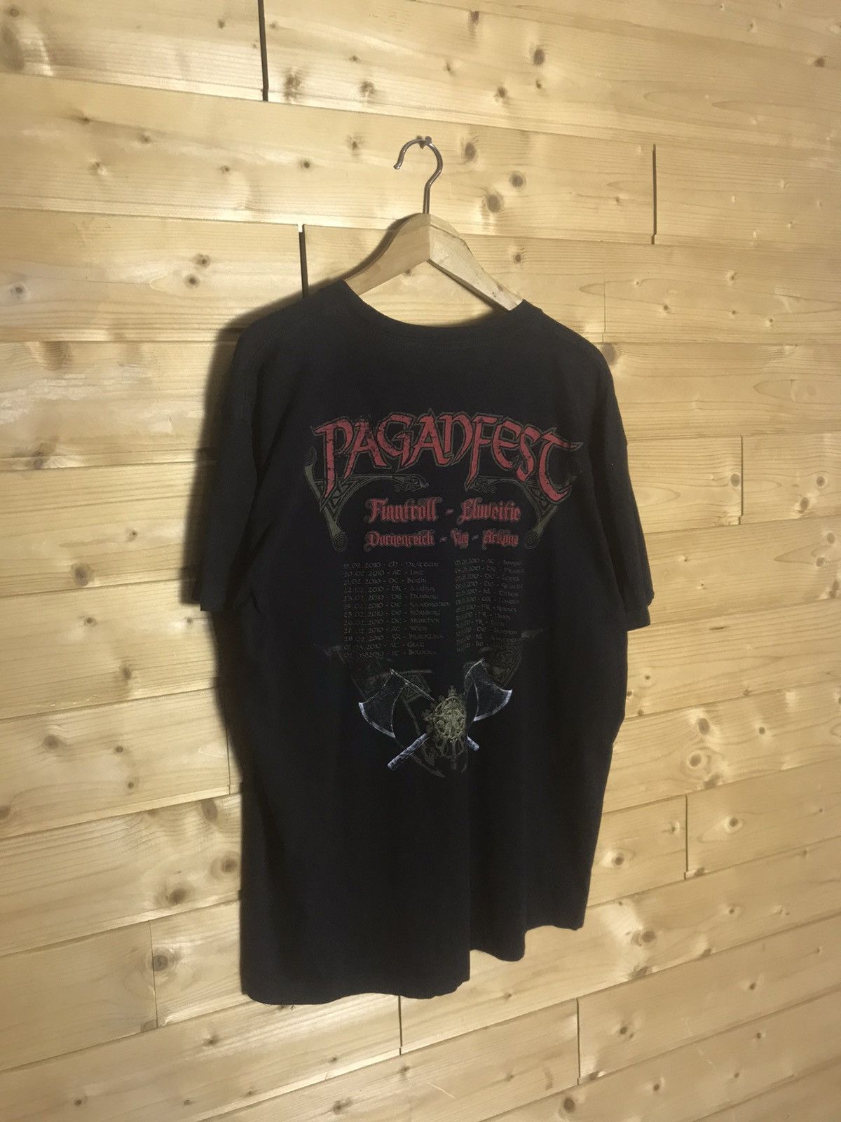 Band Tees Paganfest 2010 t-shirt Size US XL / EU 56 / 4 - 9 Thumbnail
