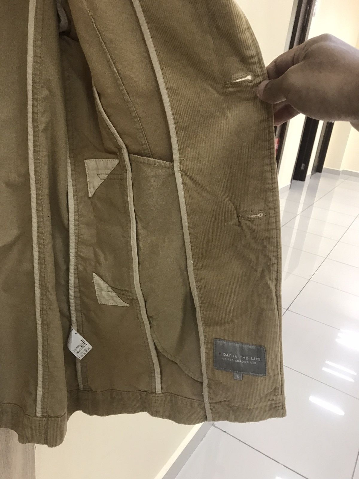 United Arrows Vintage 🔥 United Arrow Corduroy Premium Jacket Size US M / EU 48-50 / 2 - 8 Thumbnail