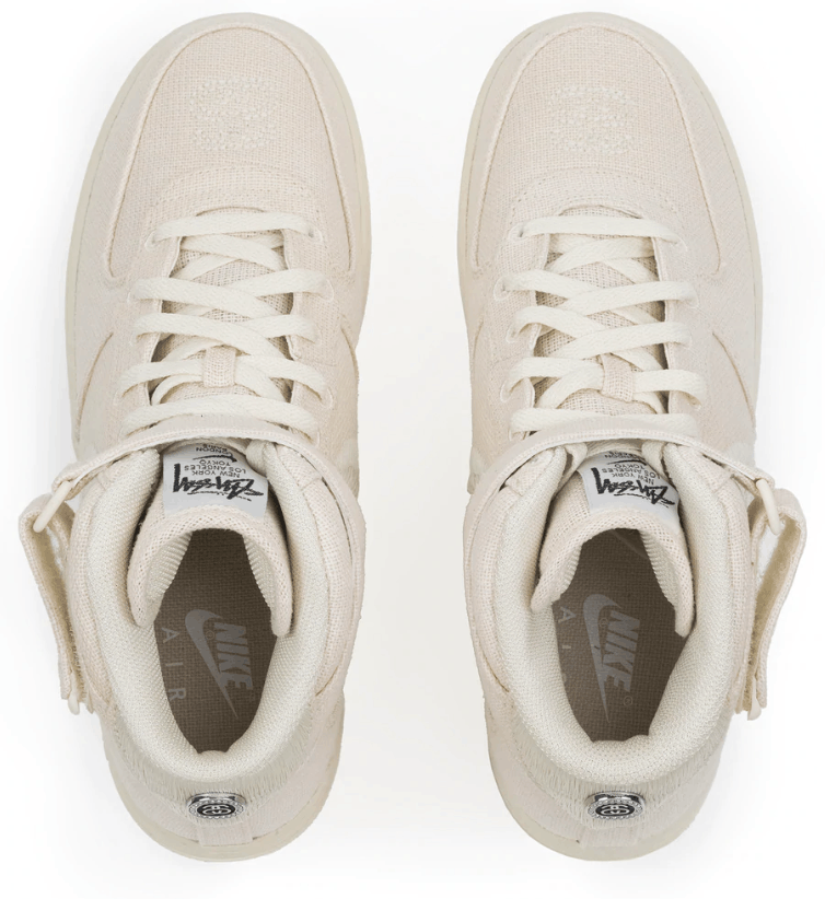 Nike × Stussy Stussy Nike Air Force 1 Mid Fossil Size 12 NEW DJ7840-003 Size US 12 / EU 45 - 10 Thumbnail
