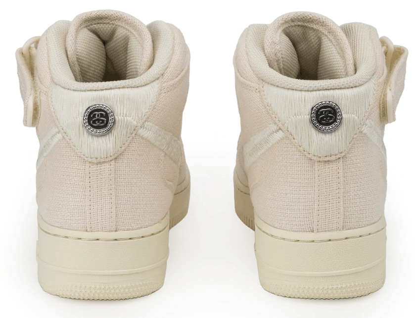 Nike × Stussy Stussy Nike Air Force 1 Mid Fossil Size 12 NEW DJ7840-003 Size US 12 / EU 45 - 11 Thumbnail