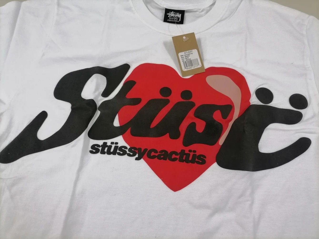 Stussy Cactus Plant Flea Market Heart T Shirt | Grailed