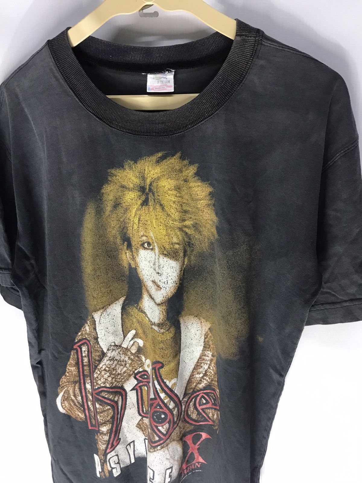 Band Tees × Fruit Of The Loom × Vintage 🔥Best offer🔥Vintage XJAPAN distressed band tee 90s by FOTL Size US M / EU 48-50 / 2 - 3 Thumbnail
