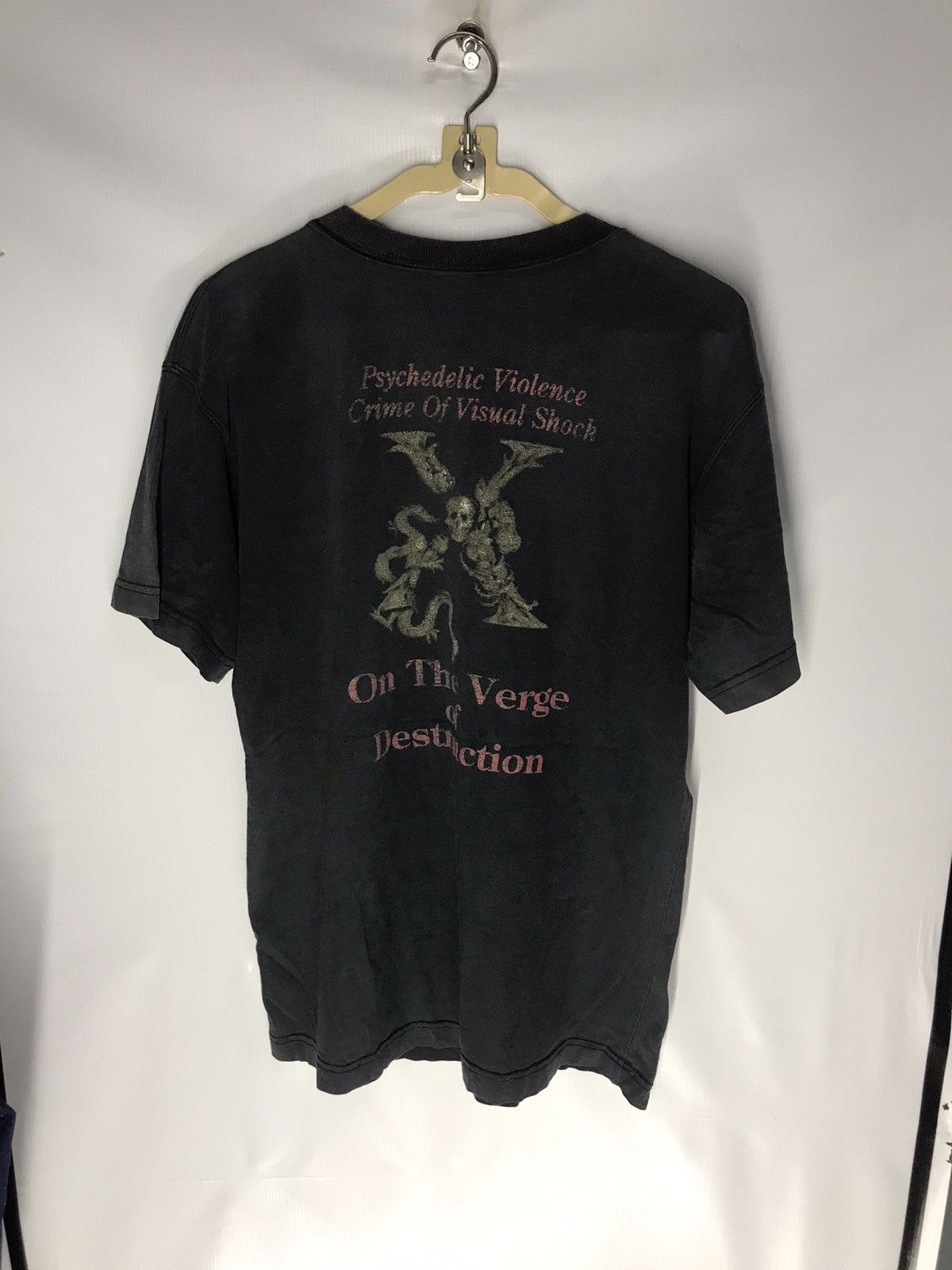 Band Tees × Fruit Of The Loom × Vintage 🔥Best offer🔥Vintage XJAPAN distressed band tee 90s by FOTL Size US M / EU 48-50 / 2 - 7 Thumbnail