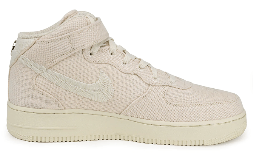 Nike × Stussy Stussy Nike Air Force 1 Mid Fossil Men 7 Women 8.5 NEW Size US 7 / EU 40 - 9 Thumbnail