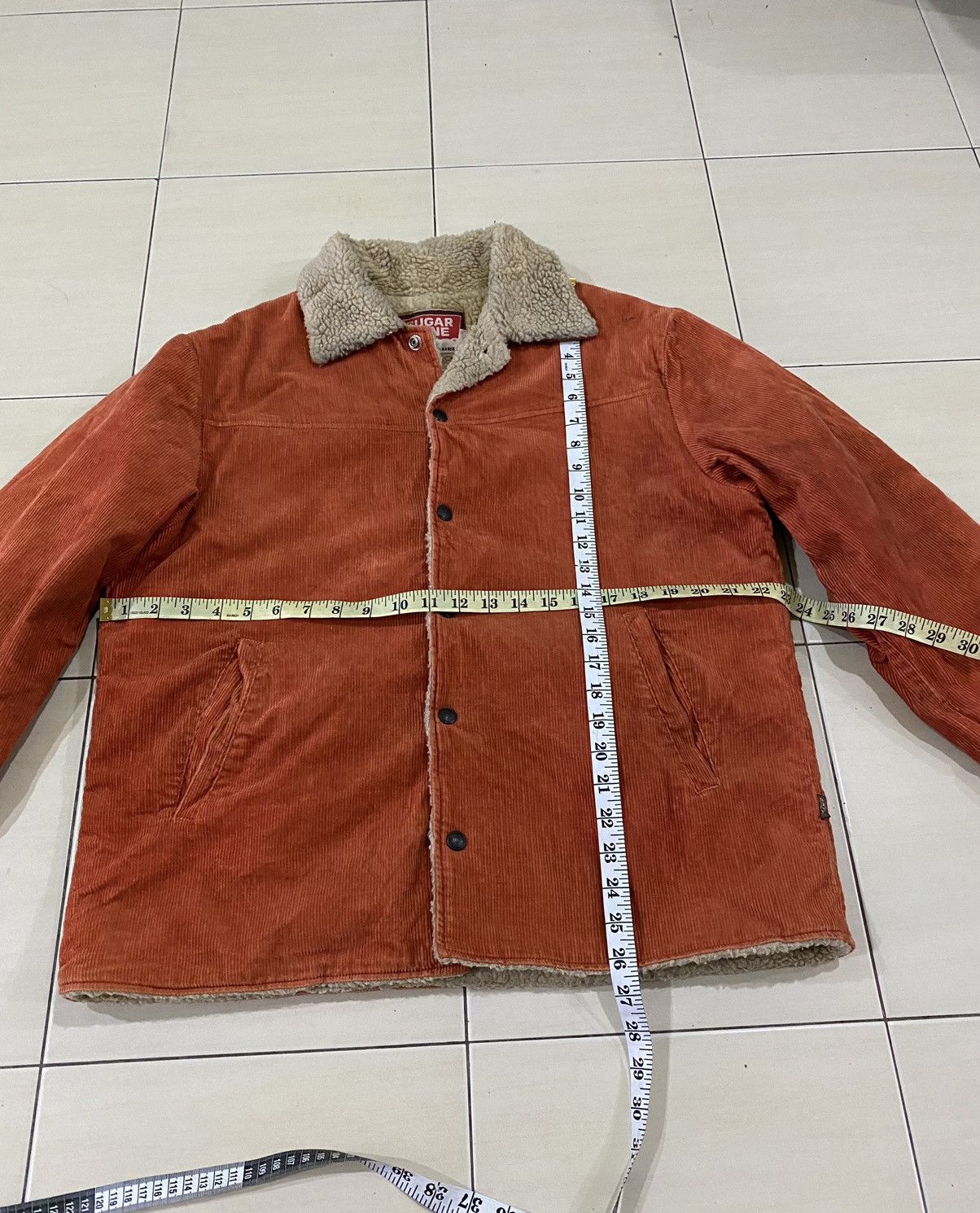 Sugar Cane × Vintage Vintage Sugar Canes coduroy Sherpa lining wool jacket Size US M / EU 48-50 / 2 - 15 Thumbnail