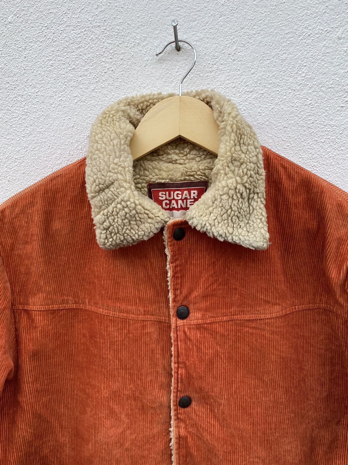 Sugar Cane × Vintage Vintage Sugar Canes coduroy Sherpa lining wool jacket Size US M / EU 48-50 / 2 - 4 Thumbnail