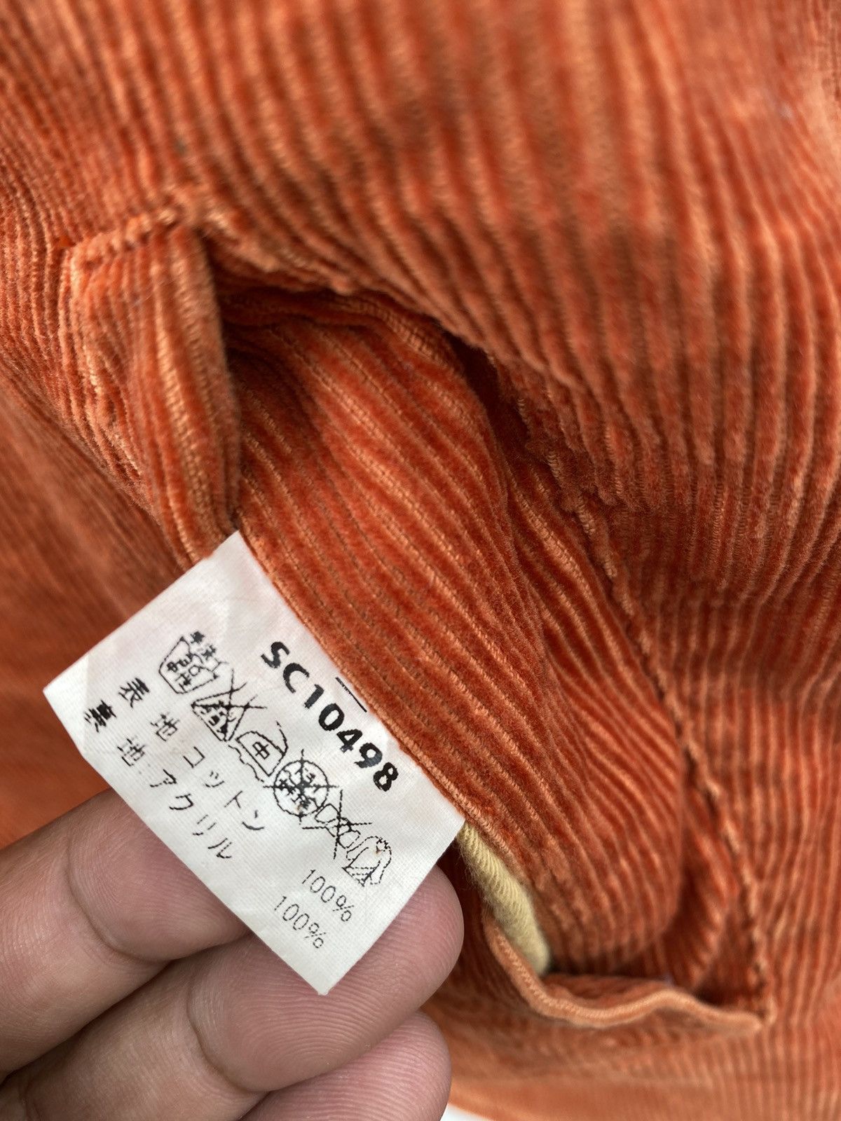 Sugar Cane × Vintage Vintage Sugar Canes coduroy Sherpa lining wool jacket Size US M / EU 48-50 / 2 - 13 Thumbnail