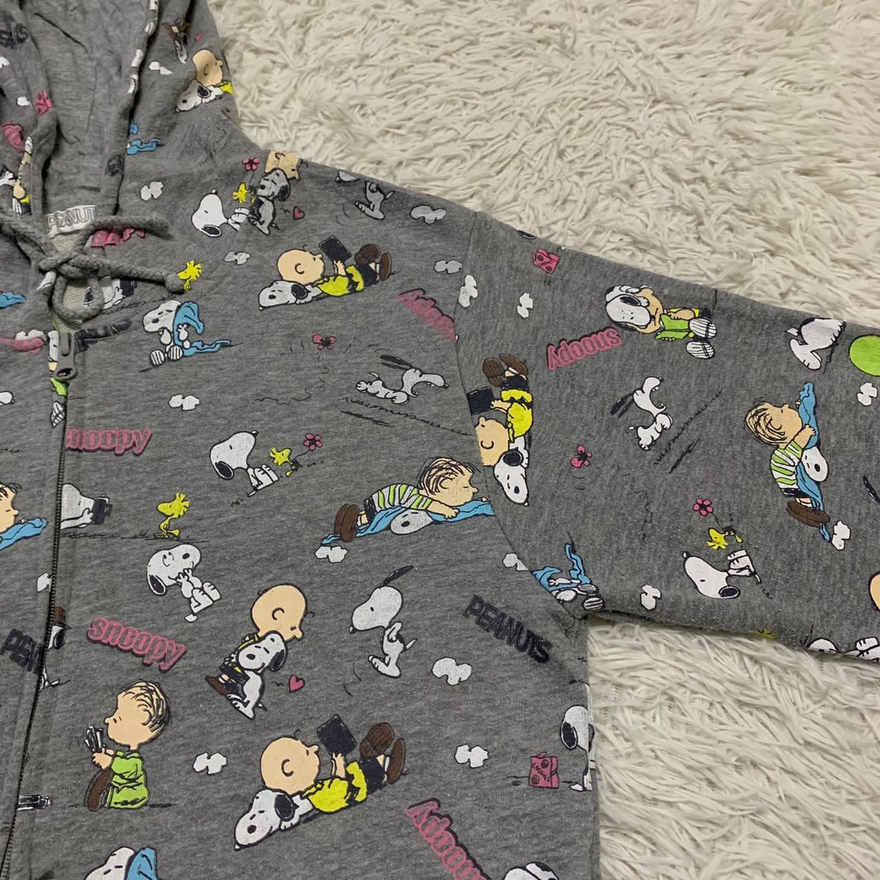Cartoon Network Rare design peanuts hoodie Size US S / EU 44-46 / 1 - 7 Thumbnail
