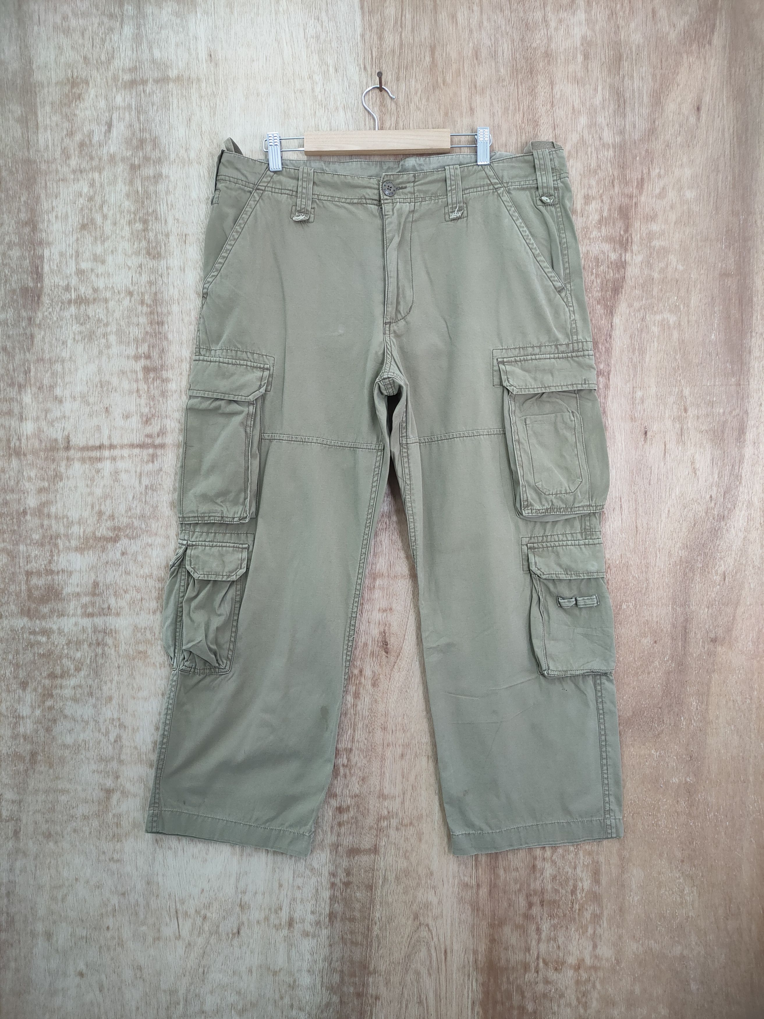 Japanese Brand SURPLUS CARGO PANTS MULTIPOCKET TACTICAL Size US 36 / EU 52 - 1 Thumbnail