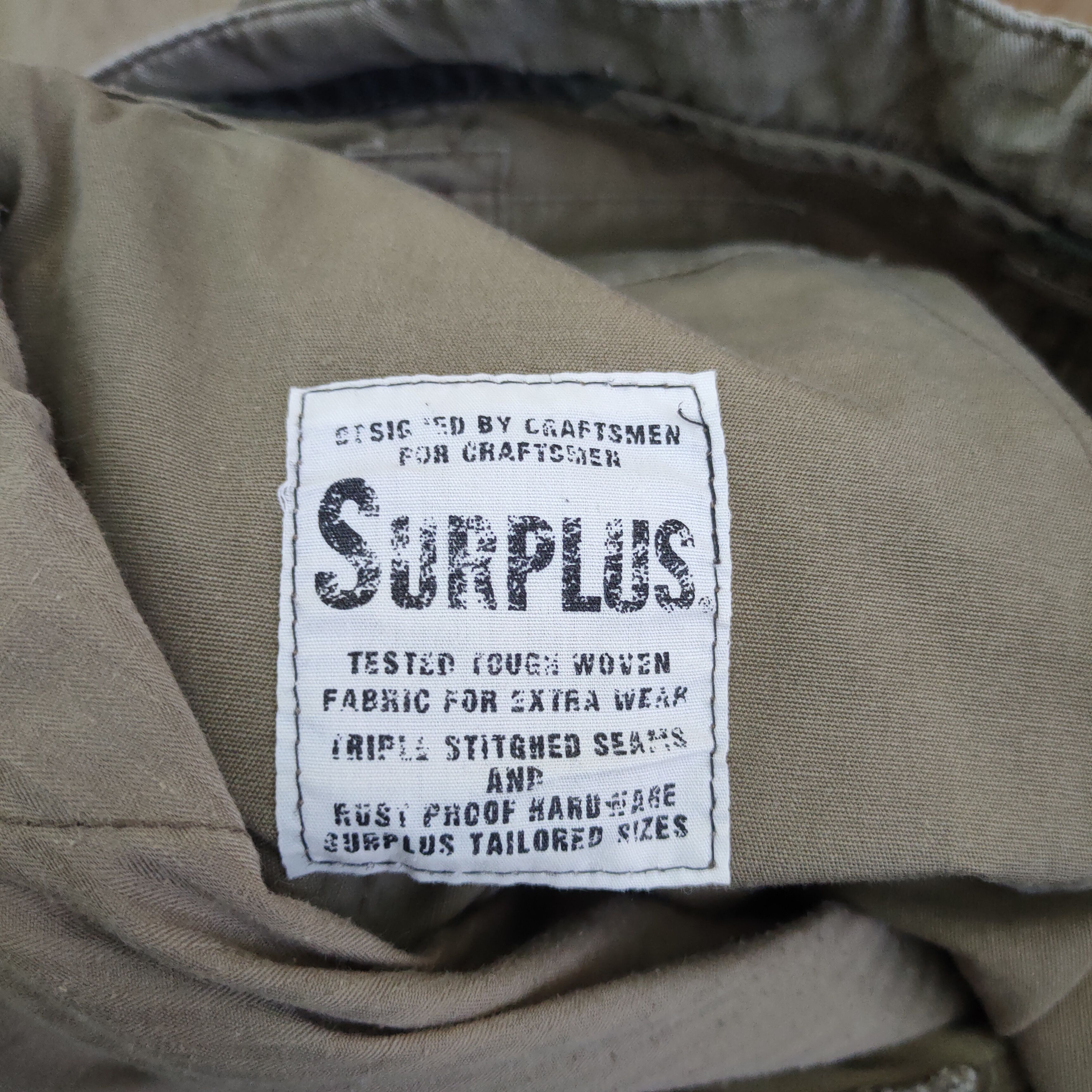 Japanese Brand SURPLUS CARGO PANTS MULTIPOCKET TACTICAL Size US 36 / EU 52 - 13 Thumbnail