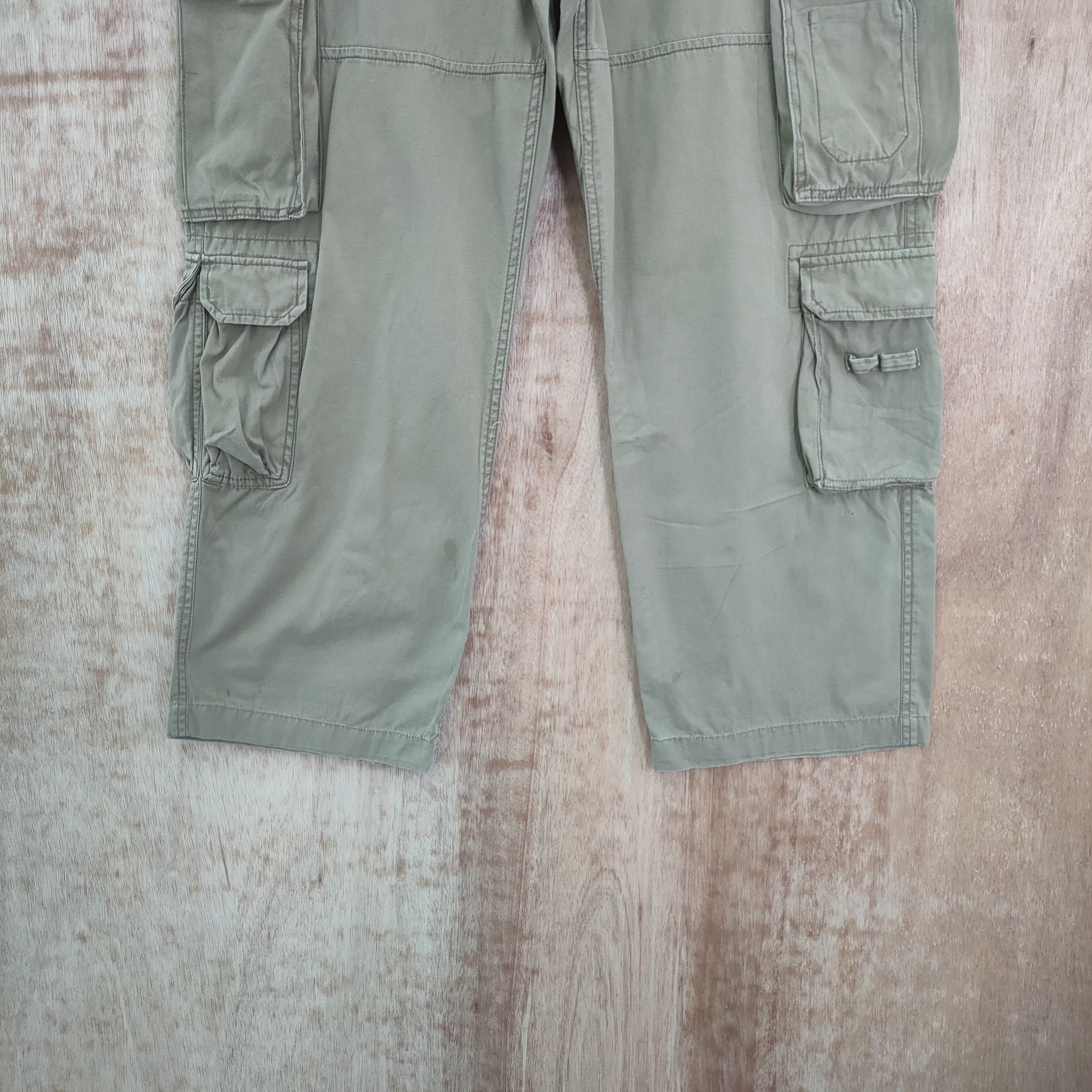 Japanese Brand SURPLUS CARGO PANTS MULTIPOCKET TACTICAL Size US 36 / EU 52 - 3 Thumbnail