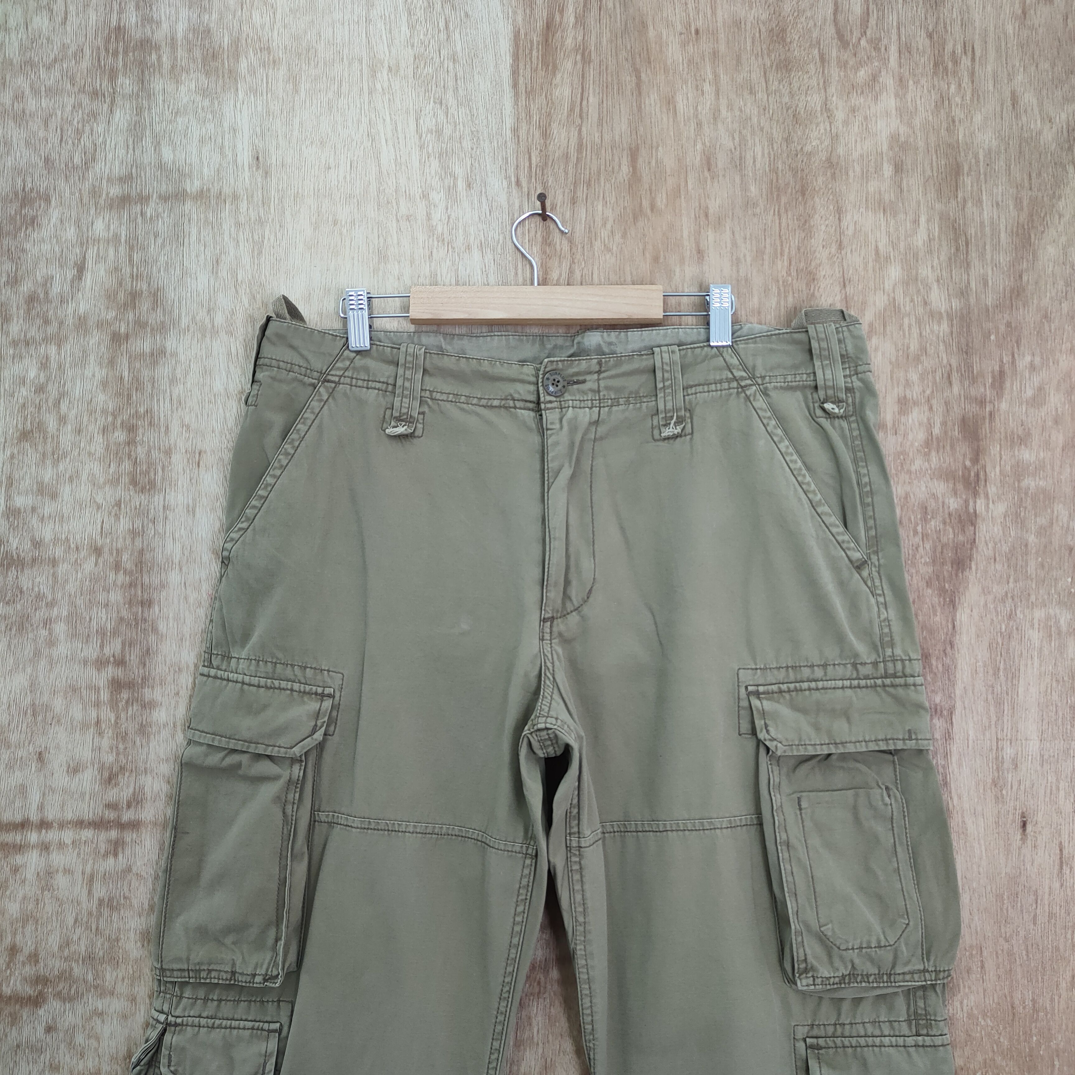 Japanese Brand SURPLUS CARGO PANTS MULTIPOCKET TACTICAL Size US 36 / EU 52 - 2 Thumbnail
