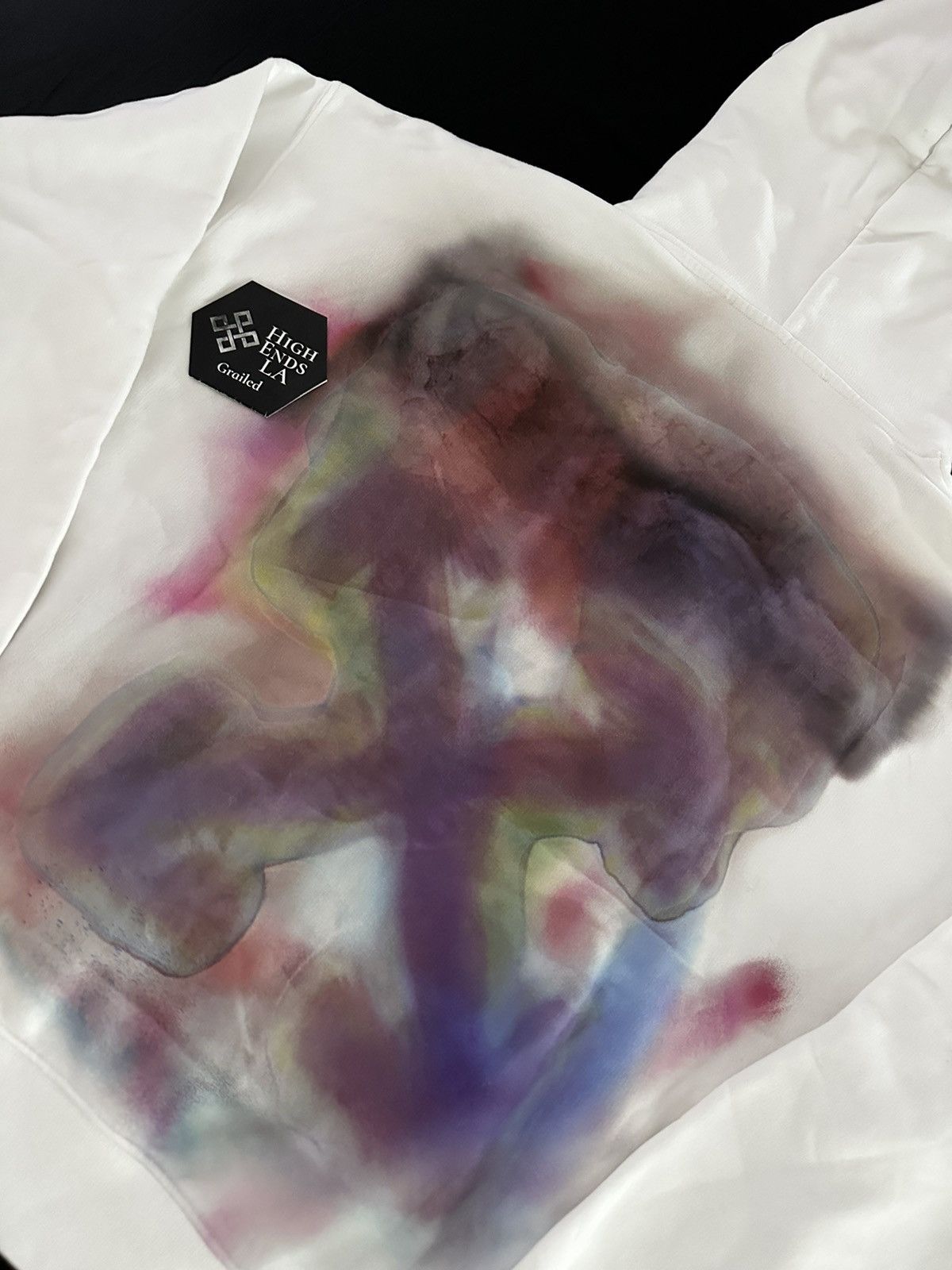 Off-White Off White Blurred Watercolor Skate Hoodie Size US M / EU 48-50 / 2 - 2 Thumbnail