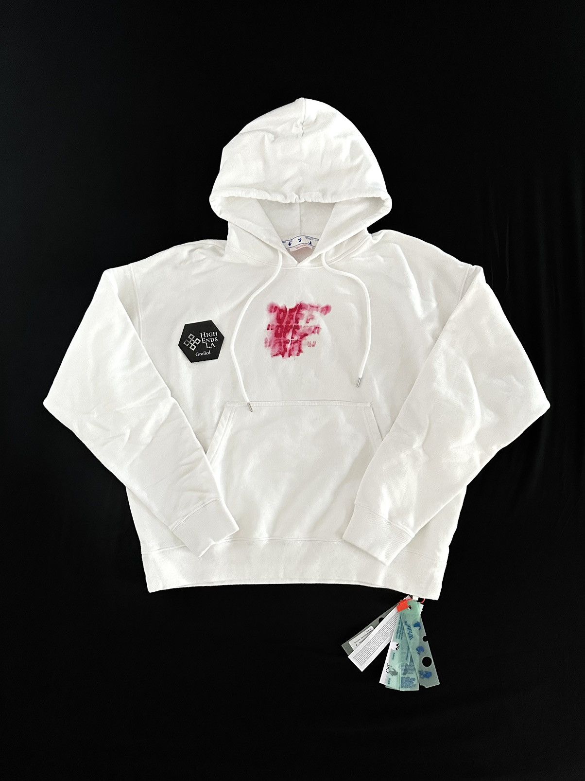 Off-White Off White Blurred Watercolor Skate Hoodie Size US M / EU 48-50 / 2 - 5 Thumbnail