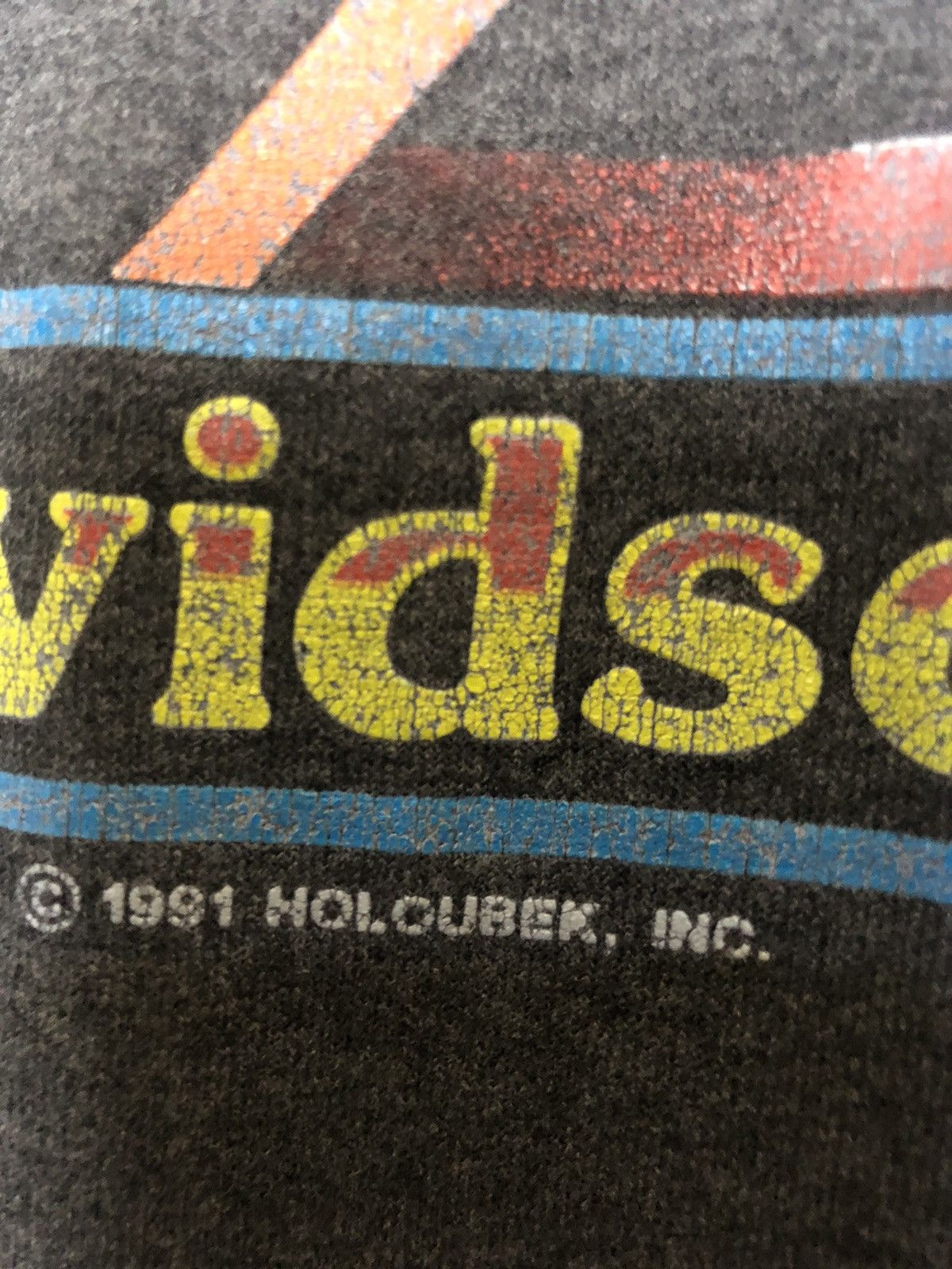 Harley Davidson × Vintage Vintage 90s Harley Davidson material 50/50 single stich Size US XL / EU 56 / 4 - 4 Thumbnail
