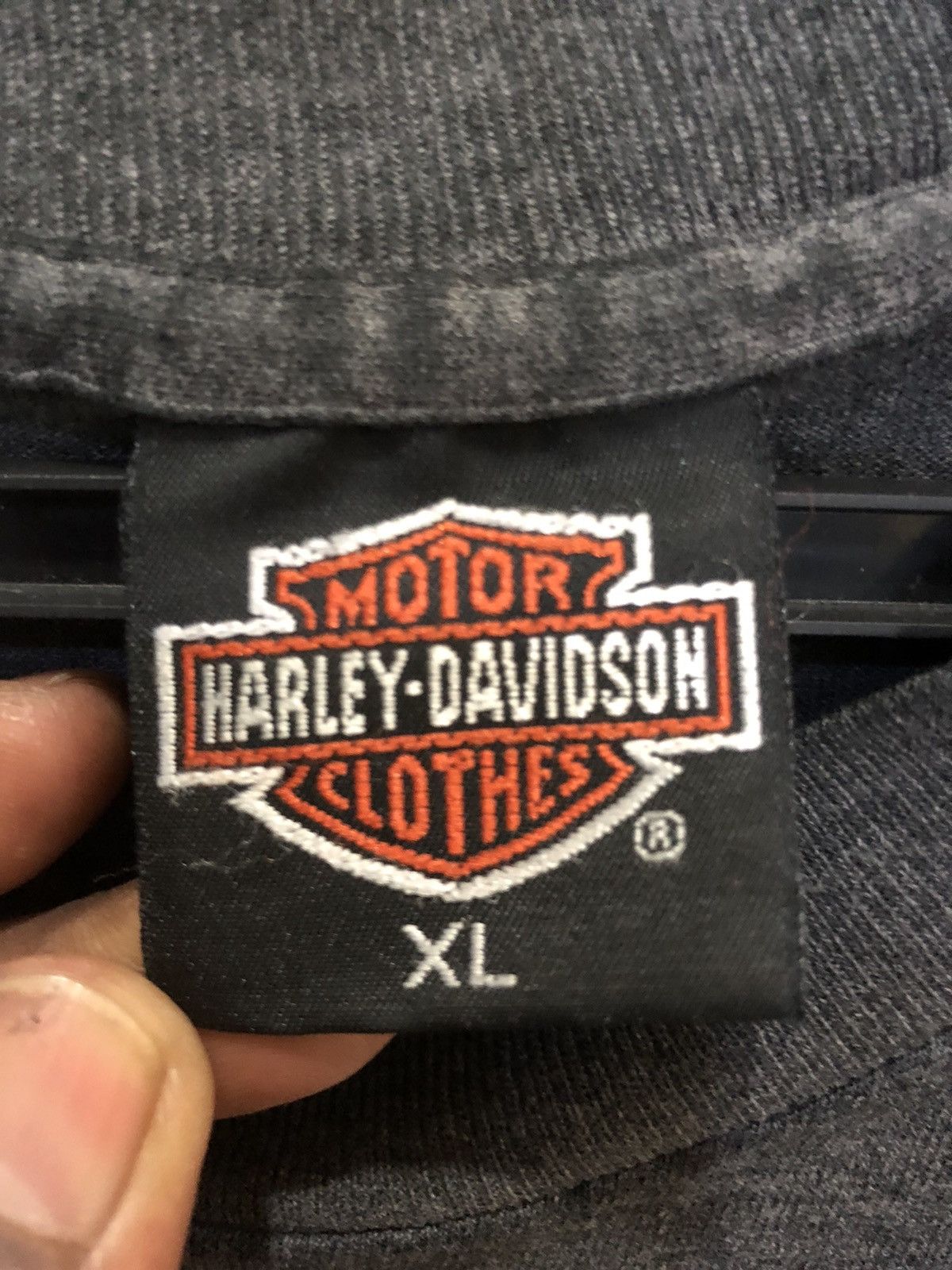 Harley Davidson × Vintage Vintage 90s Harley Davidson material 50/50 single stich Size US XL / EU 56 / 4 - 7 Thumbnail