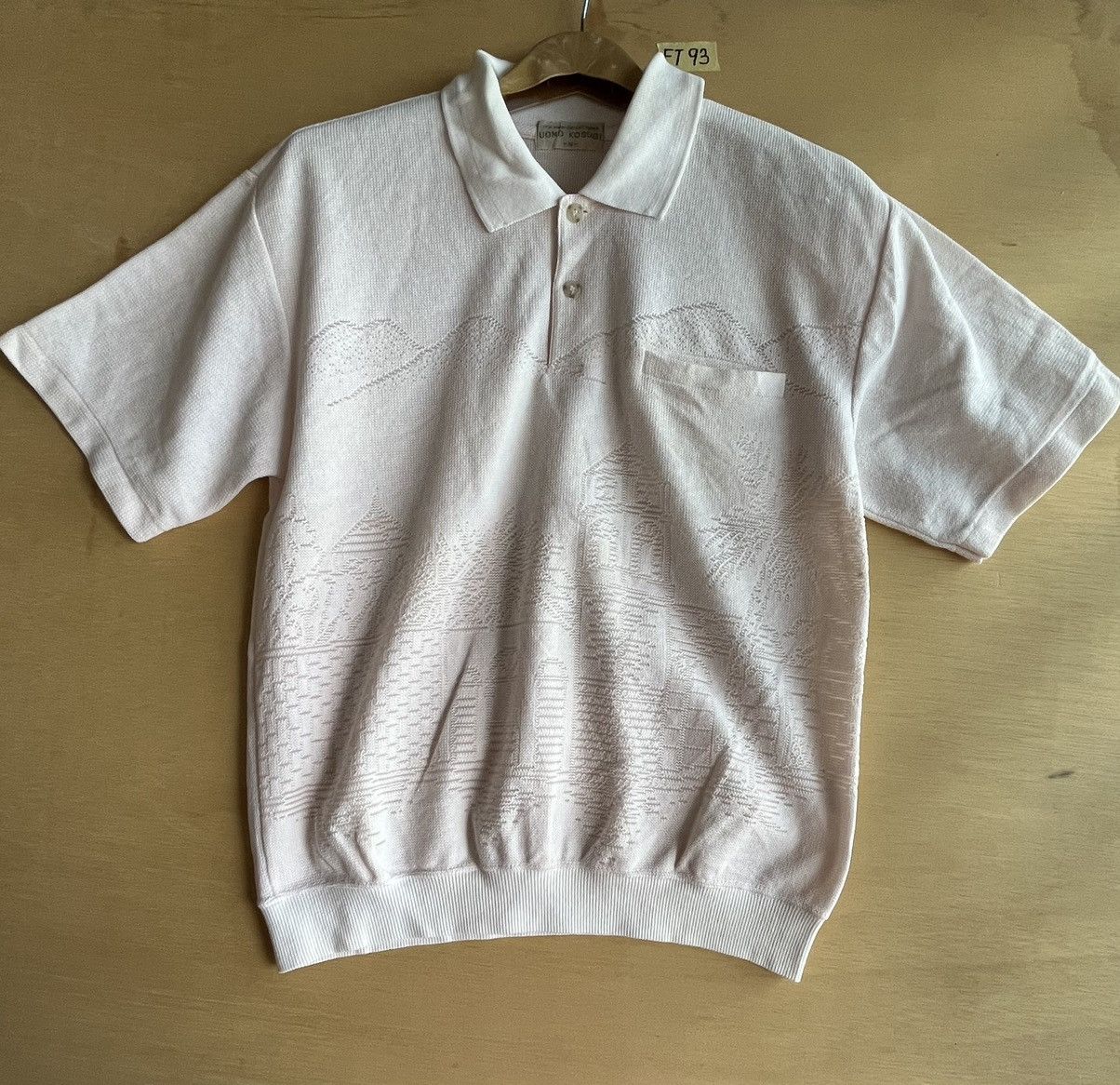 Designer × Japanese Brand Vintage uomo kosugi polo tee ft93 Size US M / EU 48-50 / 2 - 1 Thumbnail