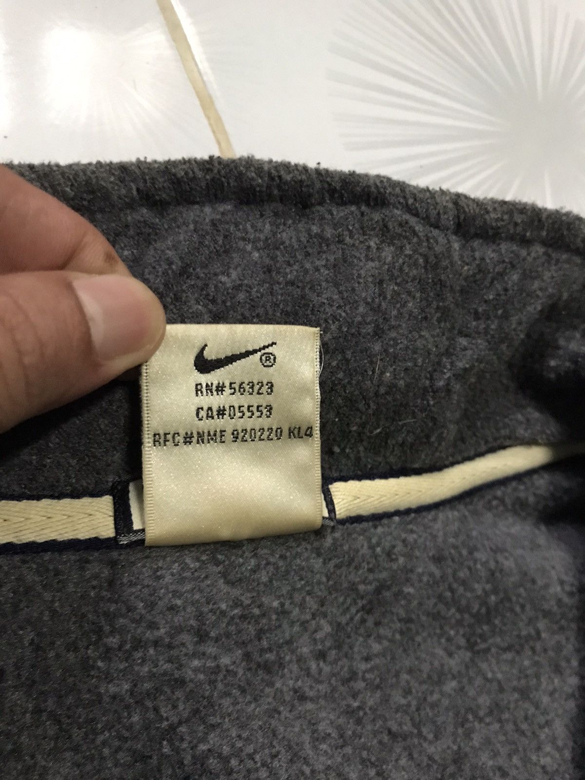 Nike × Vintage Vintage Nike Half Zipper Fleece Jacket Size US L / EU 52-54 / 3 - 11 Thumbnail