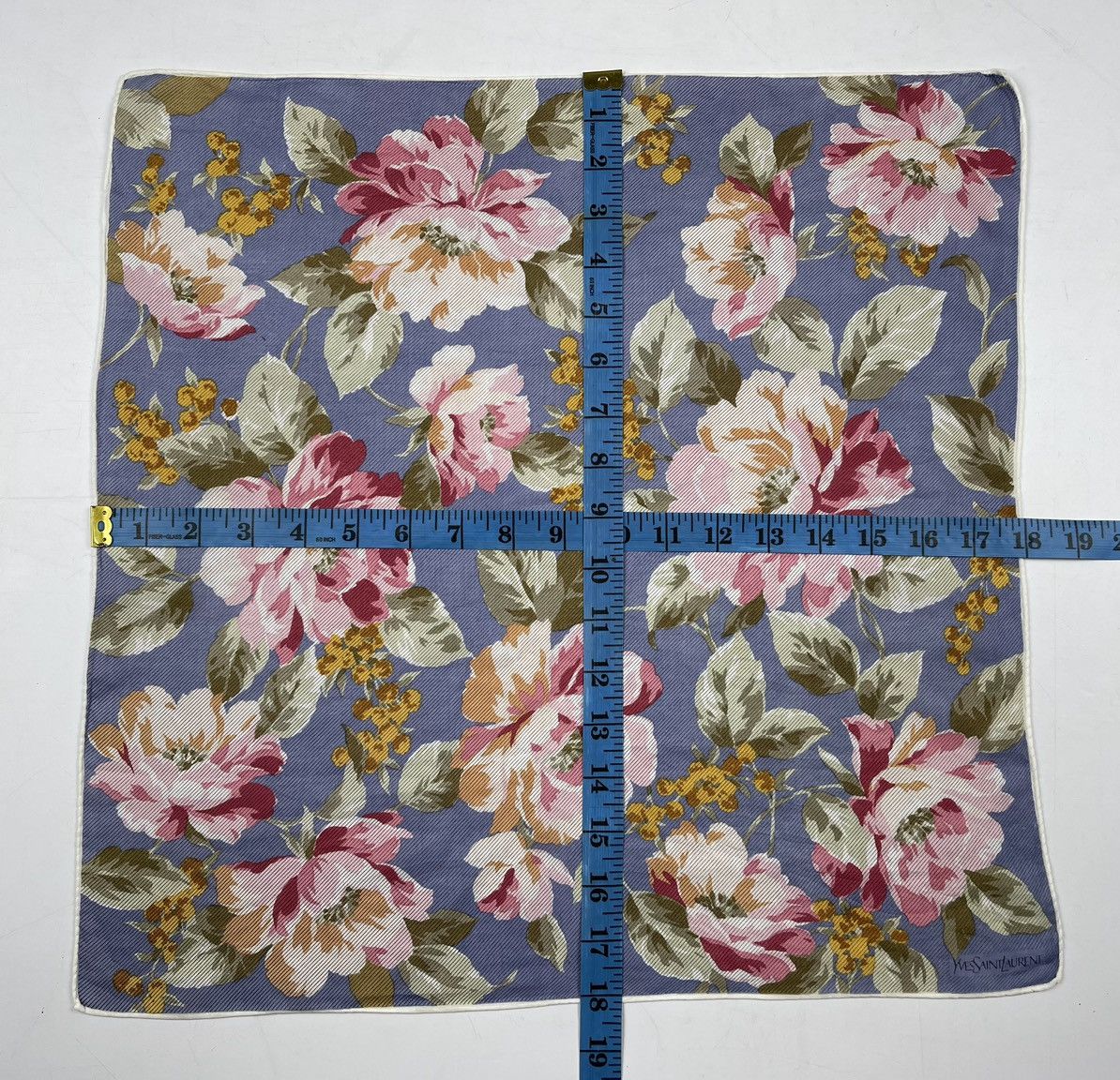Vintage × Yves Saint Laurent YSL bandana handkerchief neckerchief scarf turban HC0036 Size ONE SIZE - 6 Thumbnail