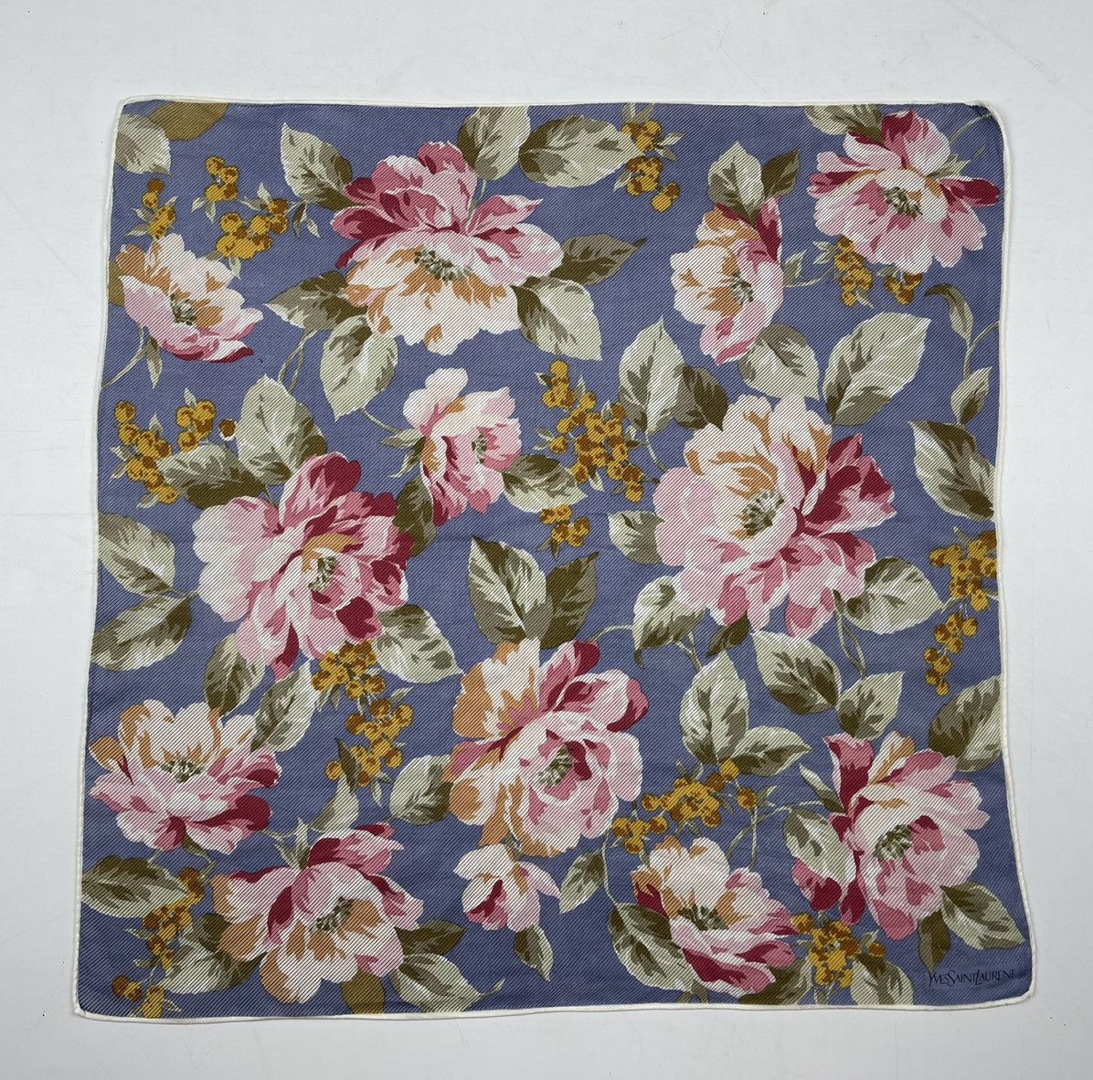 Vintage × Yves Saint Laurent YSL bandana handkerchief neckerchief scarf turban HC0036 Size ONE SIZE - 2 Thumbnail