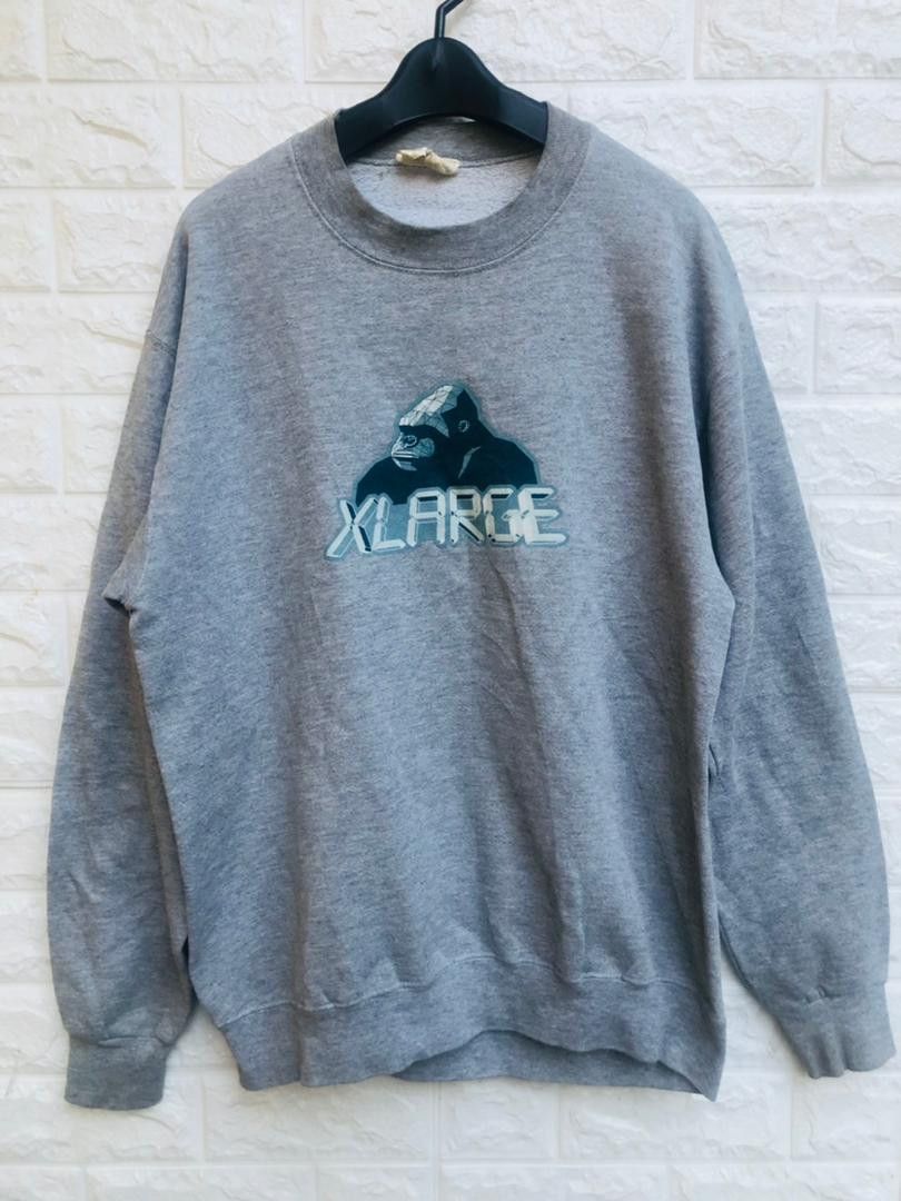 image of Vintage X-Large Japanese Designer Fashion Style in Grey, Men's