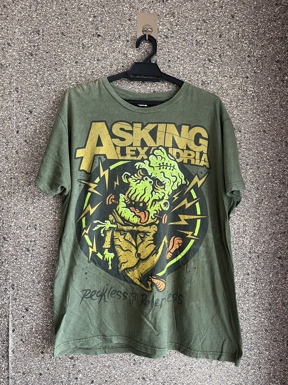 image of Made In USA x Vintage Reckless & Relentless Ft65 in Green, Men's (Size Large)