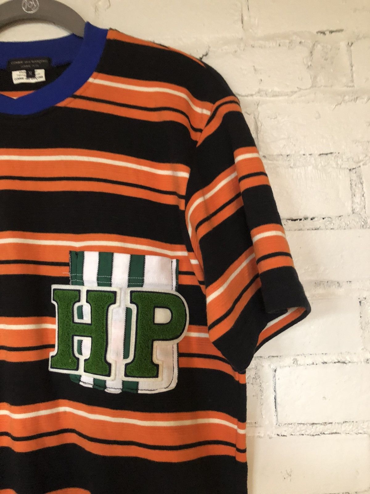 Comme des Garcons Homme Plus * GRAIL * CDG Homme Plus Striped Tee Size US M / EU 48-50 / 2 - 2 Thumbnail