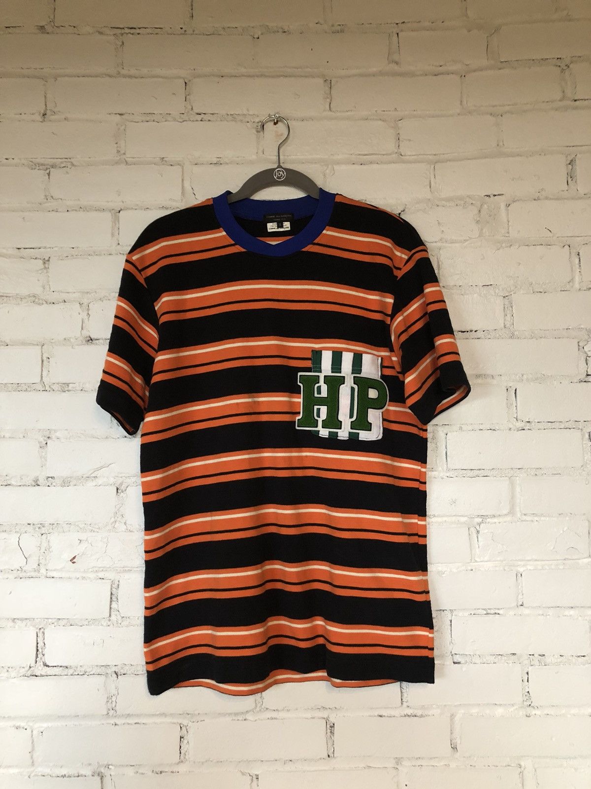 Comme des Garcons Homme Plus * GRAIL * CDG Homme Plus Striped Tee Size US M / EU 48-50 / 2 - 1 Thumbnail