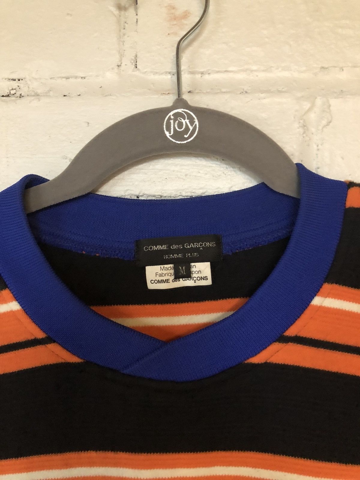 Comme des Garcons Homme Plus * GRAIL * CDG Homme Plus Striped Tee Size US M / EU 48-50 / 2 - 3 Thumbnail