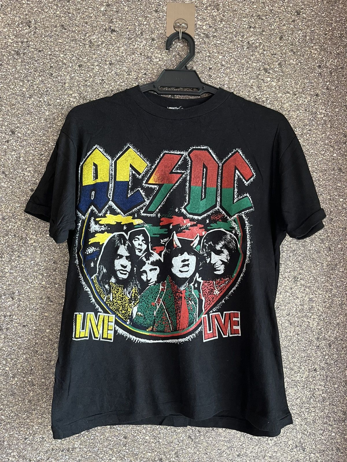 Band Tees × Vintage ACDC ft65 Size US M / EU 48-50 / 2 - 1 Thumbnail
