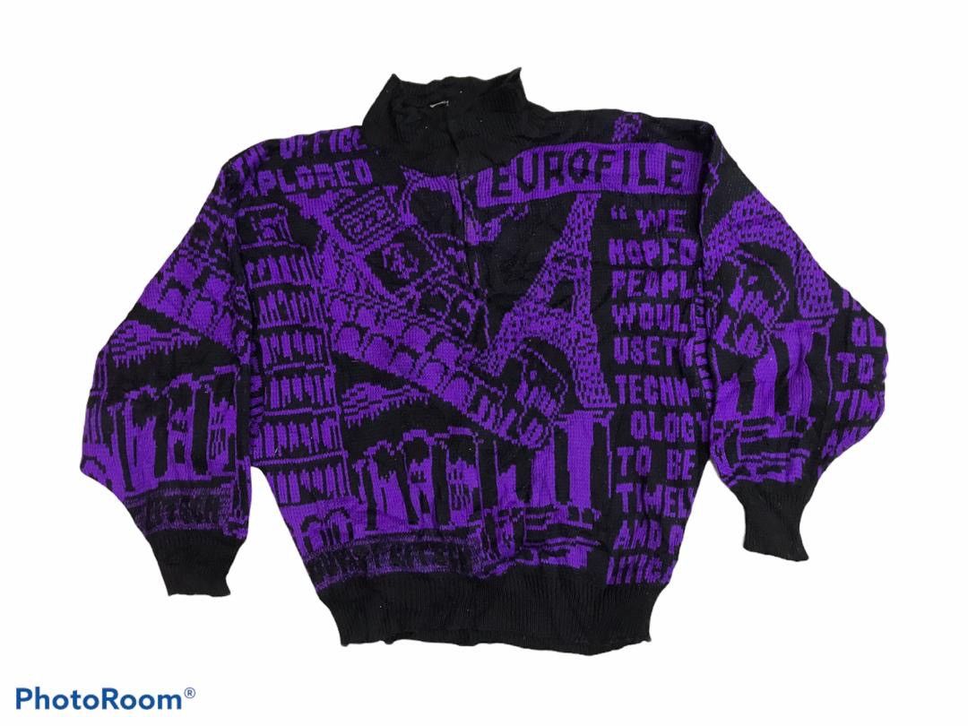 Gypsy × Other Overprint GYPCY Wind KNITWEAR Size US M / EU 48-50 / 2 - 1 Thumbnail