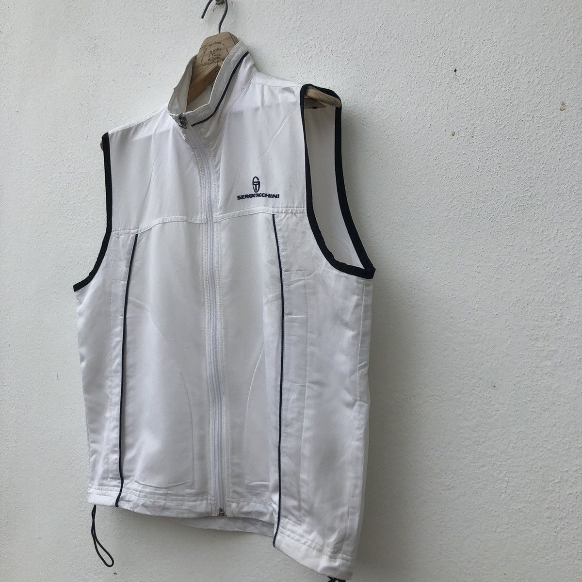 Japanese Brand Tank Top Sleeveless Sergio Tacchini Size US M / EU 48-50 / 2 - 3 Thumbnail