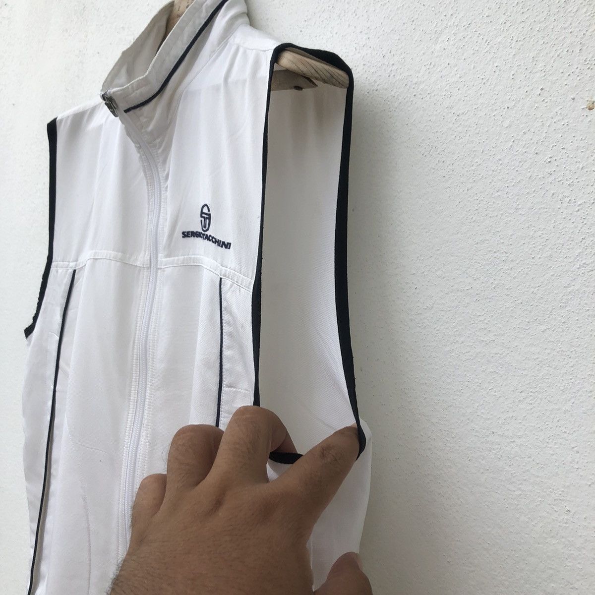 Japanese Brand Tank Top Sleeveless Sergio Tacchini Size US M / EU 48-50 / 2 - 4 Thumbnail